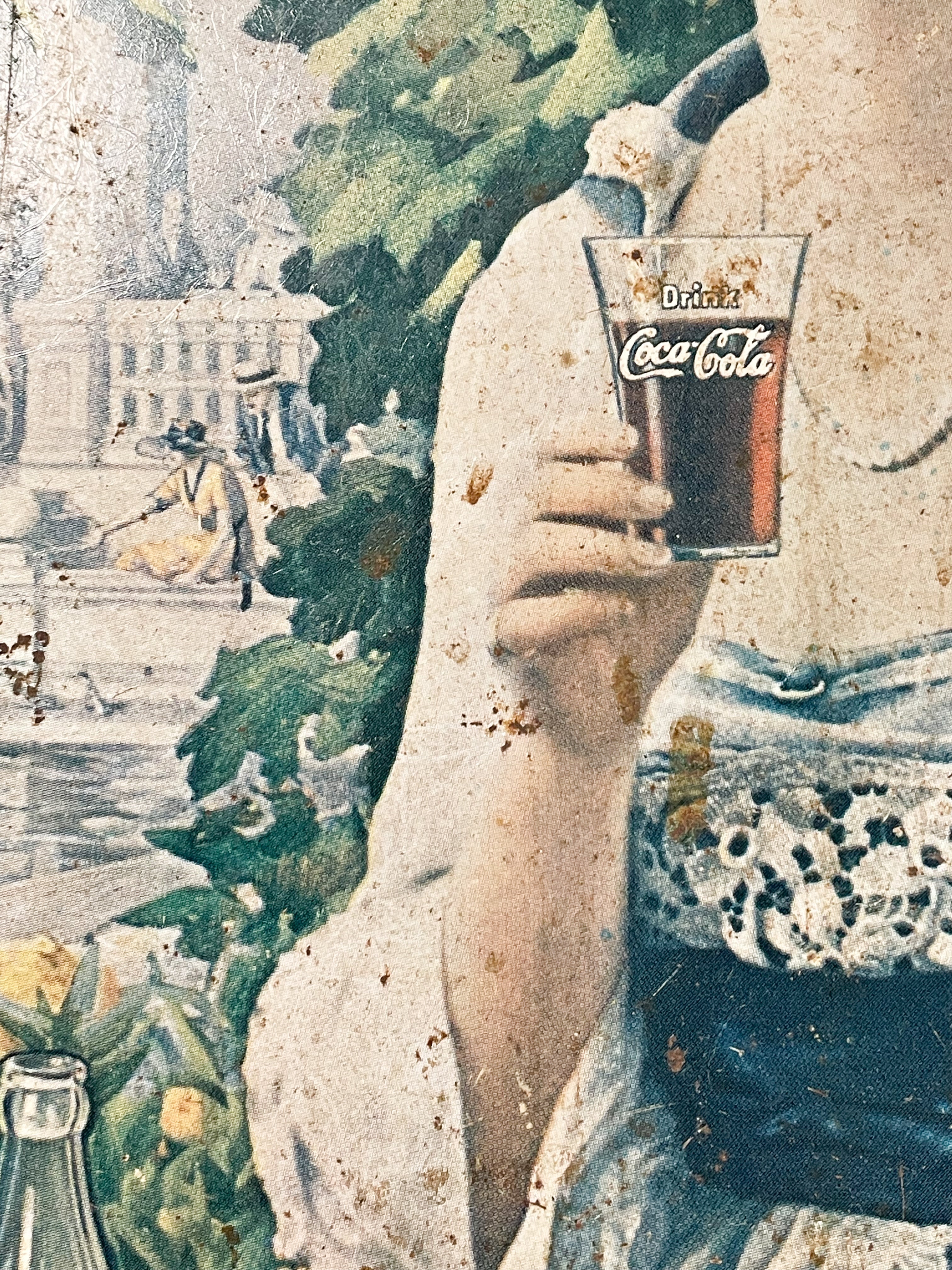 Vintage Coca Cola Dienblad 1973