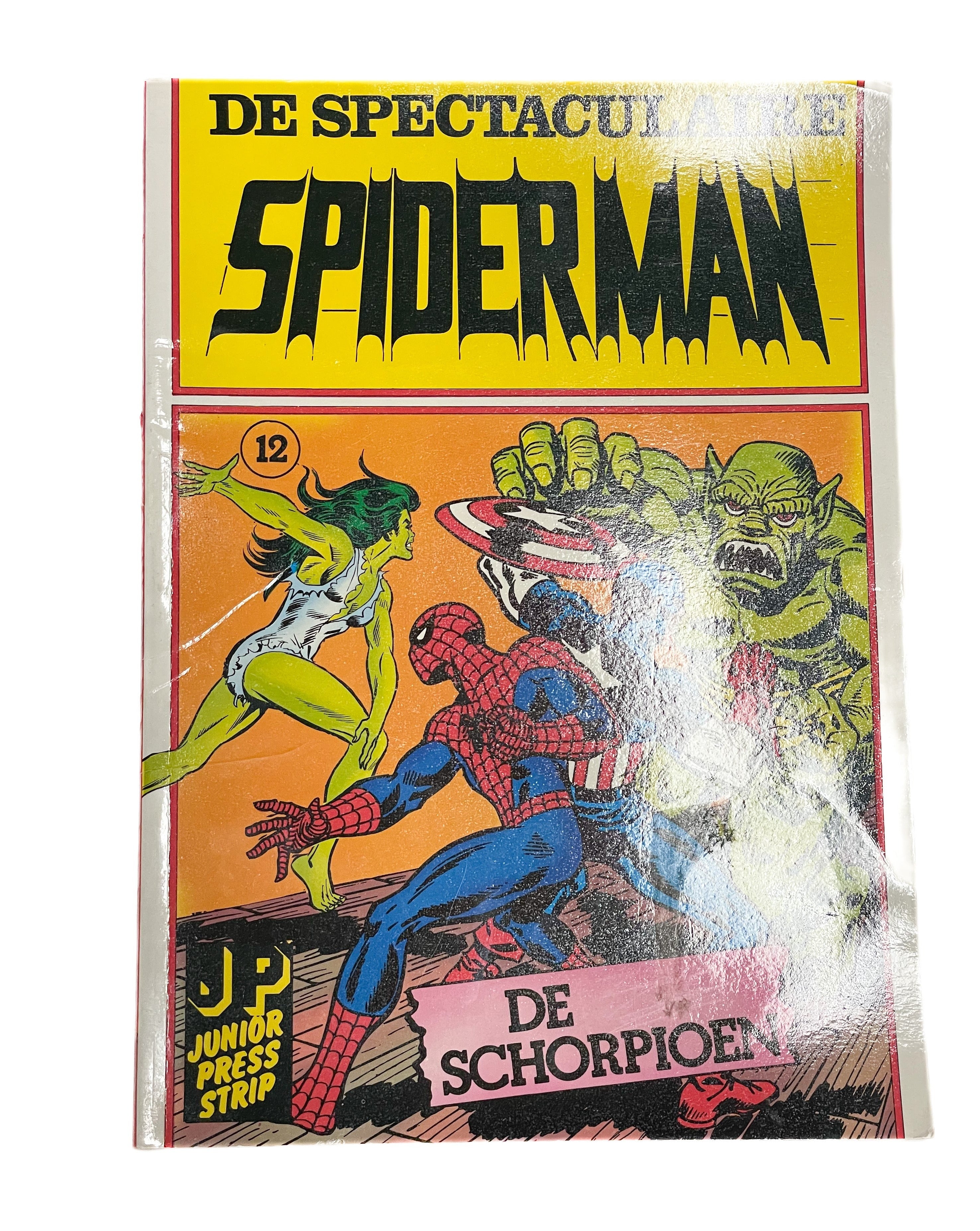De Spectaculaire Spiderman- De schorpioen nummer 12