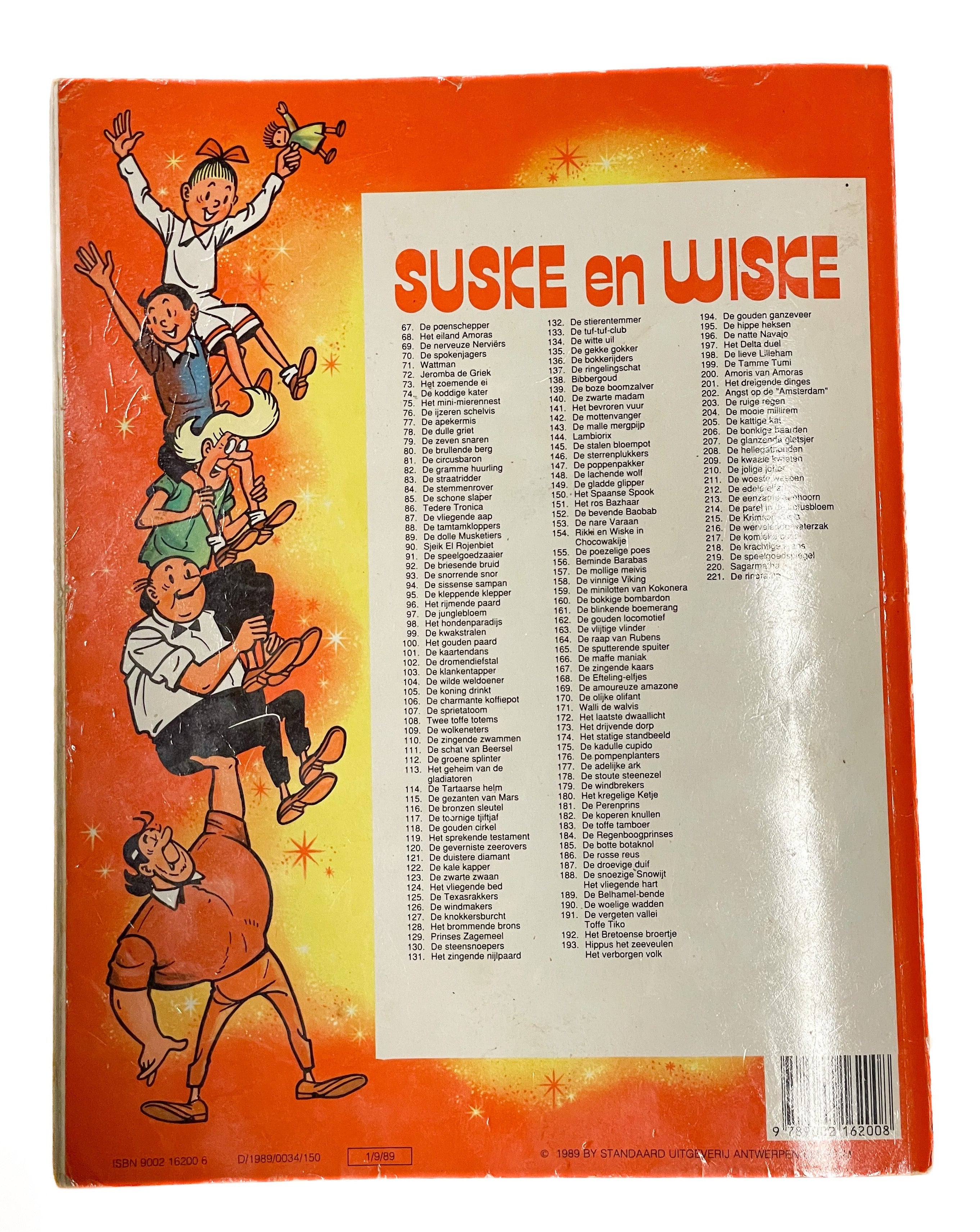 Suske en Wiske- De Rinoramp nummer 221 1/9/89