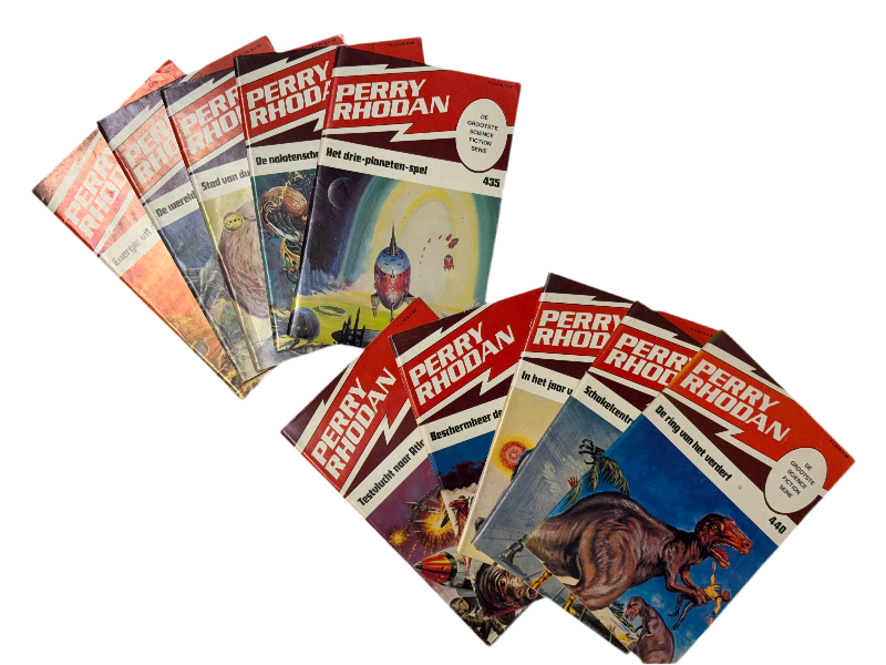 Perry Rhodan- Bundel nummers 431 t/m 440