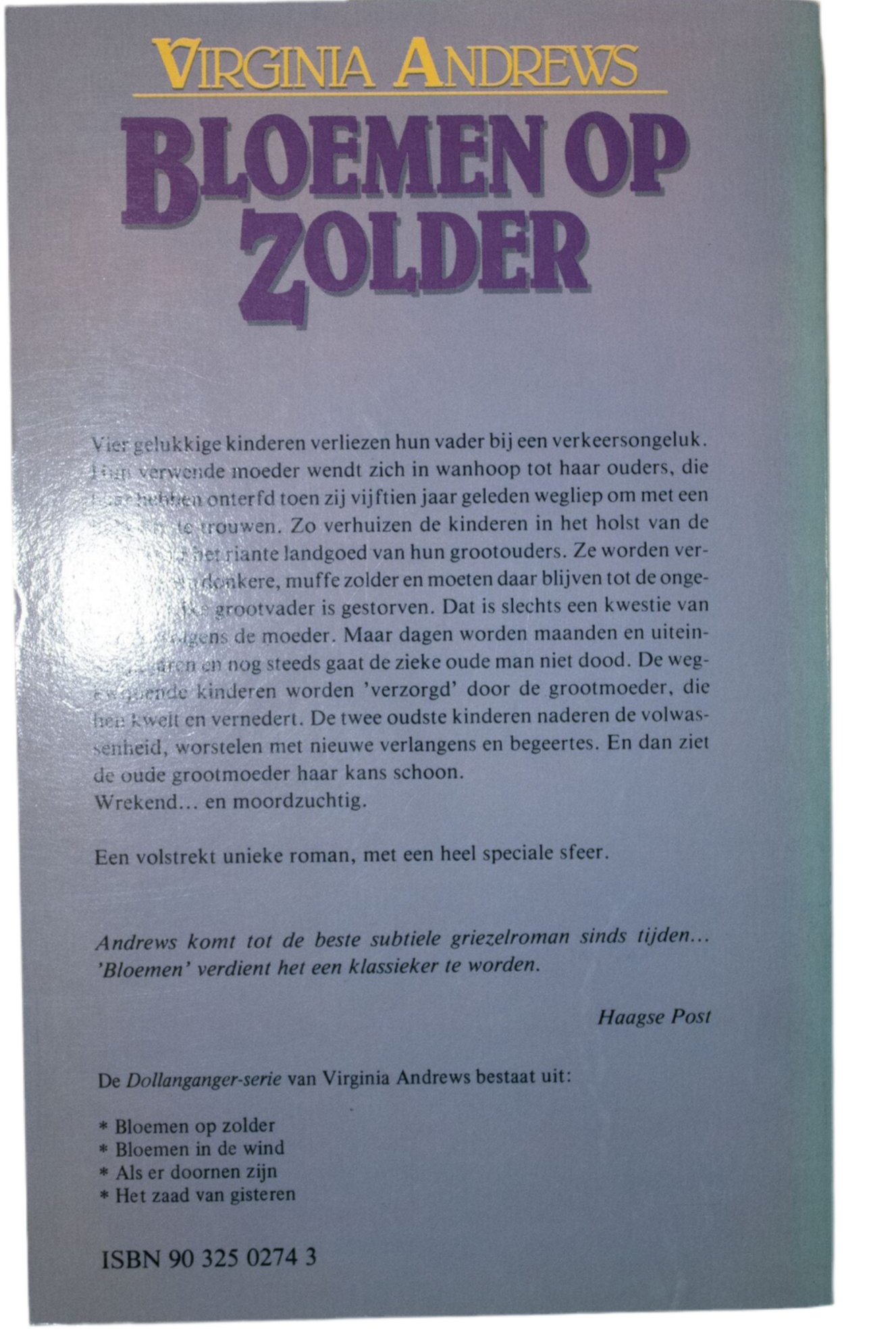 Bloemen op zolder- Virginia Andrews