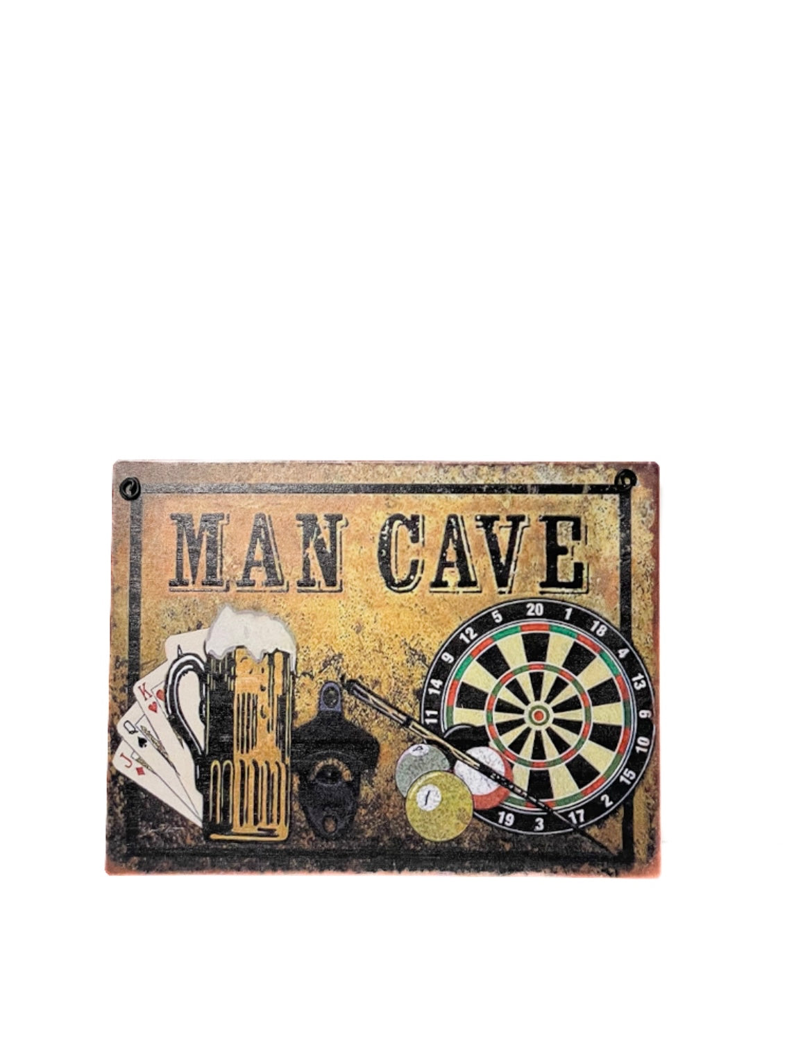 Man cave Wandbord
