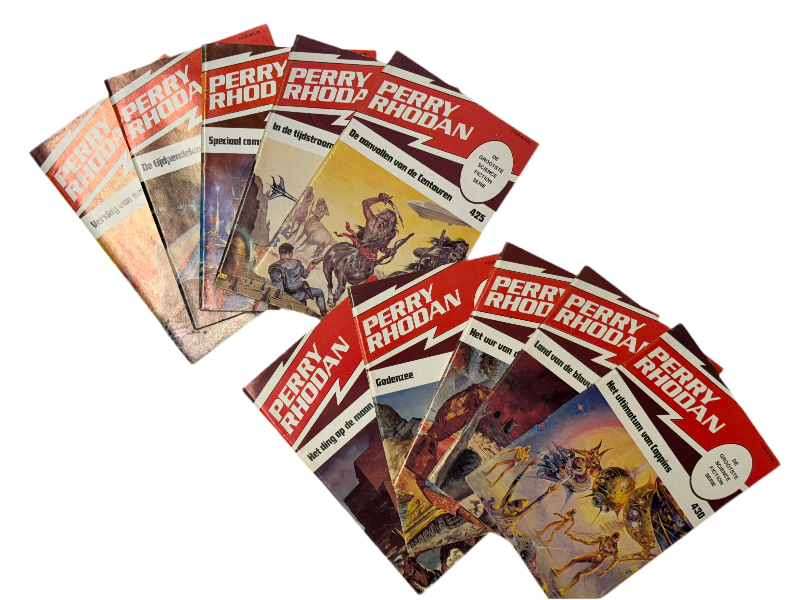 Perry Rhodan- Bundel nummers 421 t/m 430