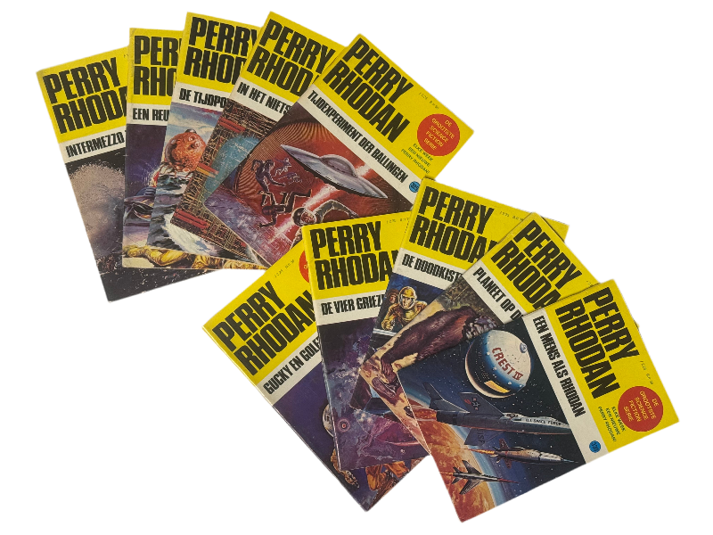 Perry Rhodan- Bundel nummers 321 t/m 330