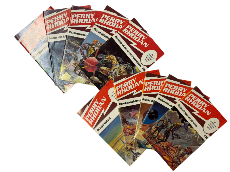 Perry Rhodan- Bundel nummers 411 t/m 420