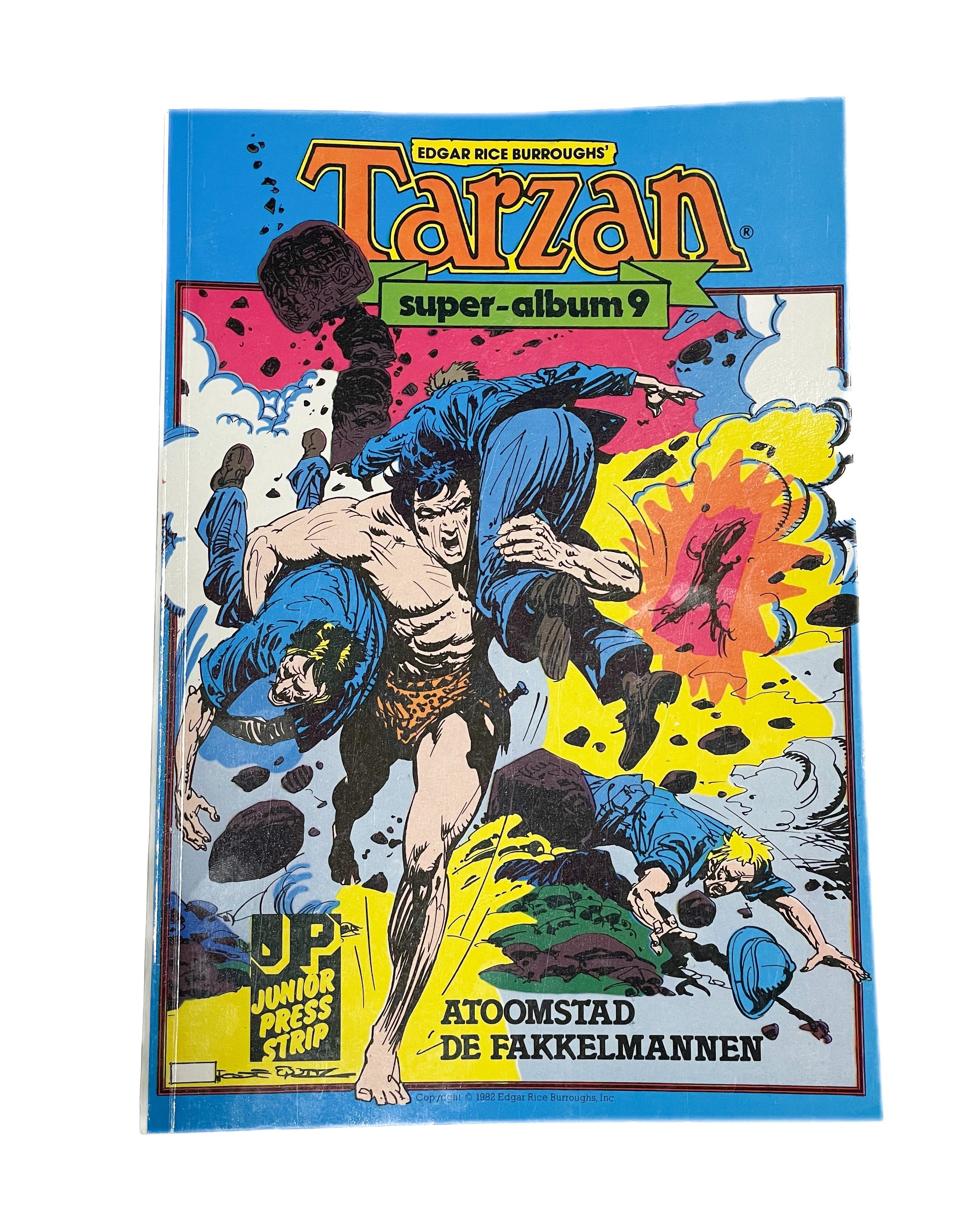 Tarzan superalbum 9- atoomstad de fakkelmannen 1982