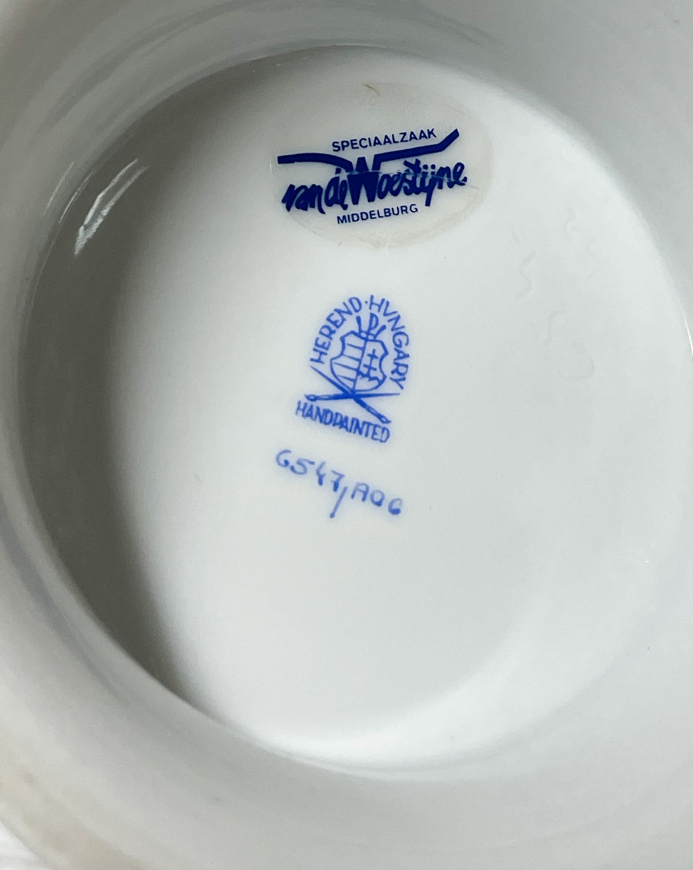 Herend Hungary Porseleinen Pot