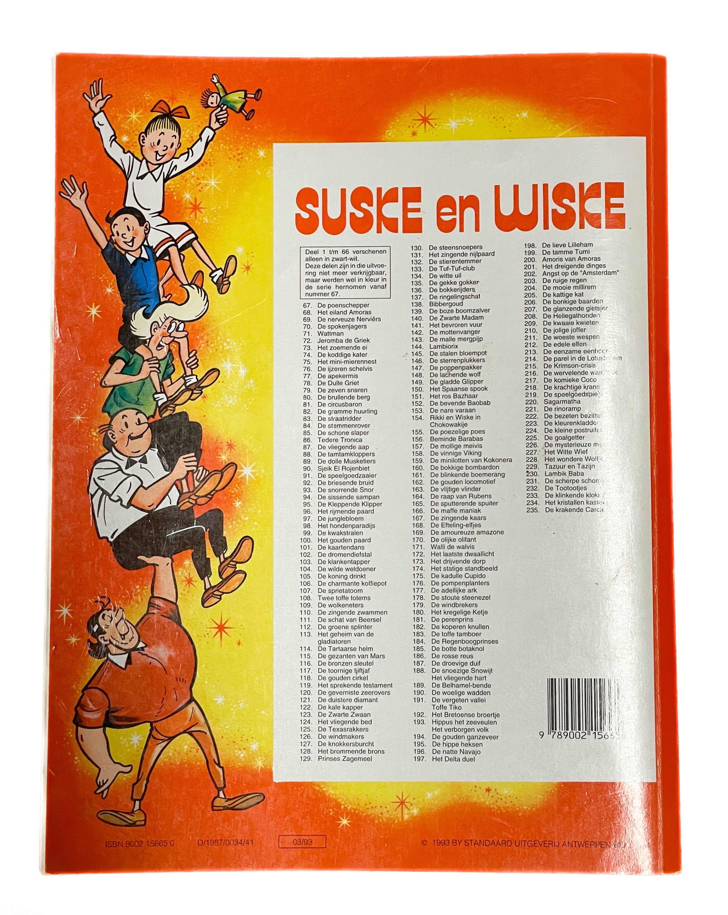 Suske en Wiske- De Woeste Wespen Nummer 211 03/1993