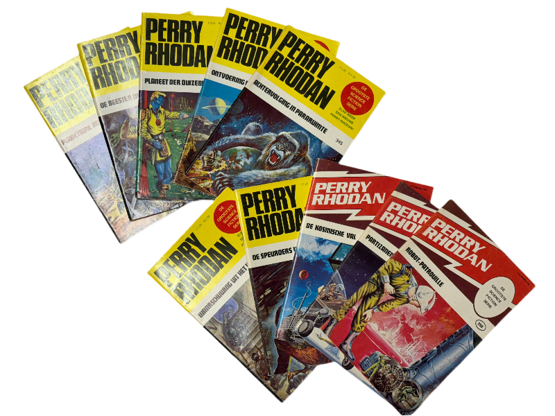 Perry Rhodan- Bundel nummers 341 t/m 350