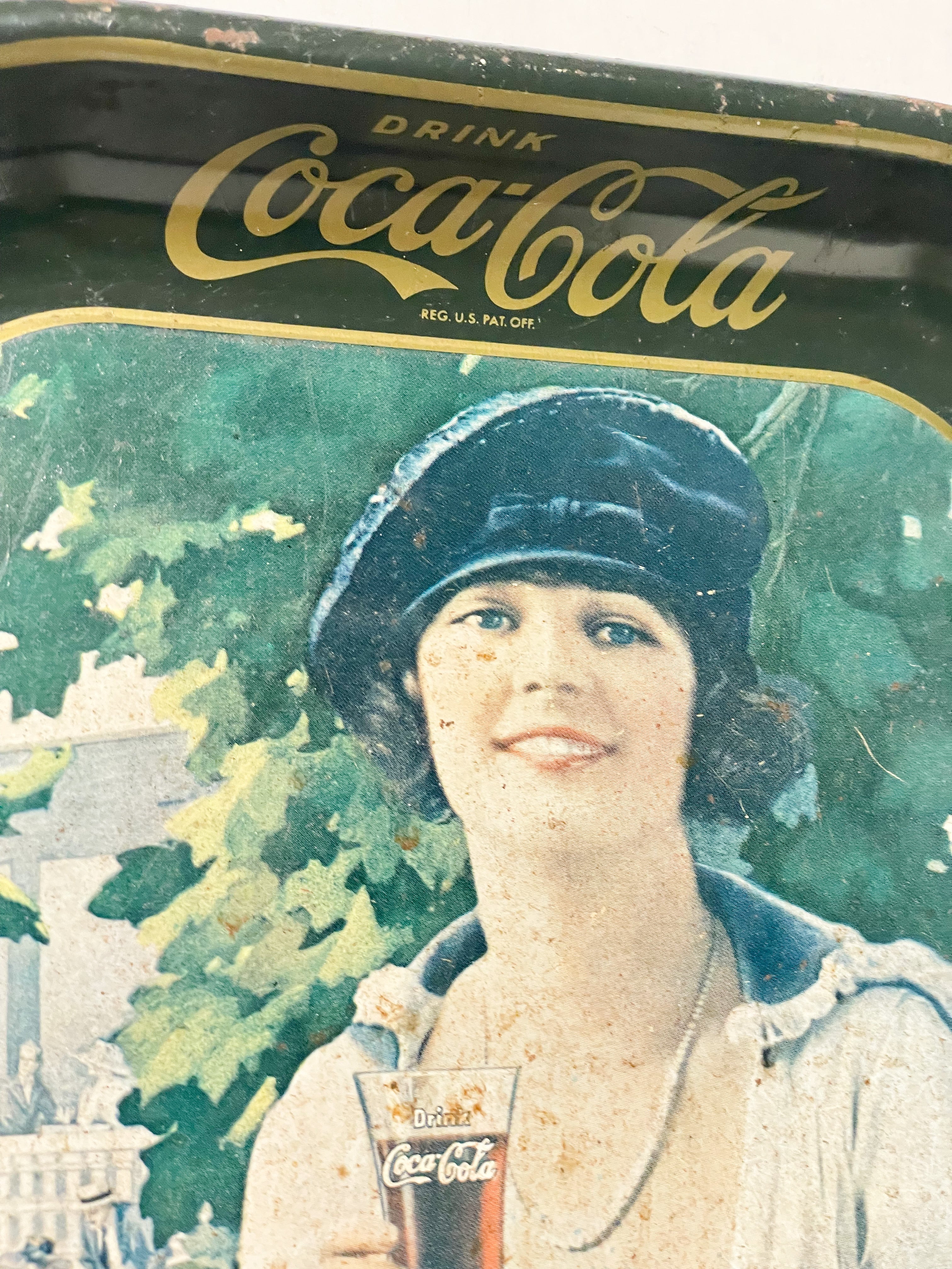 Vintage Coca Cola Dienblad 1973