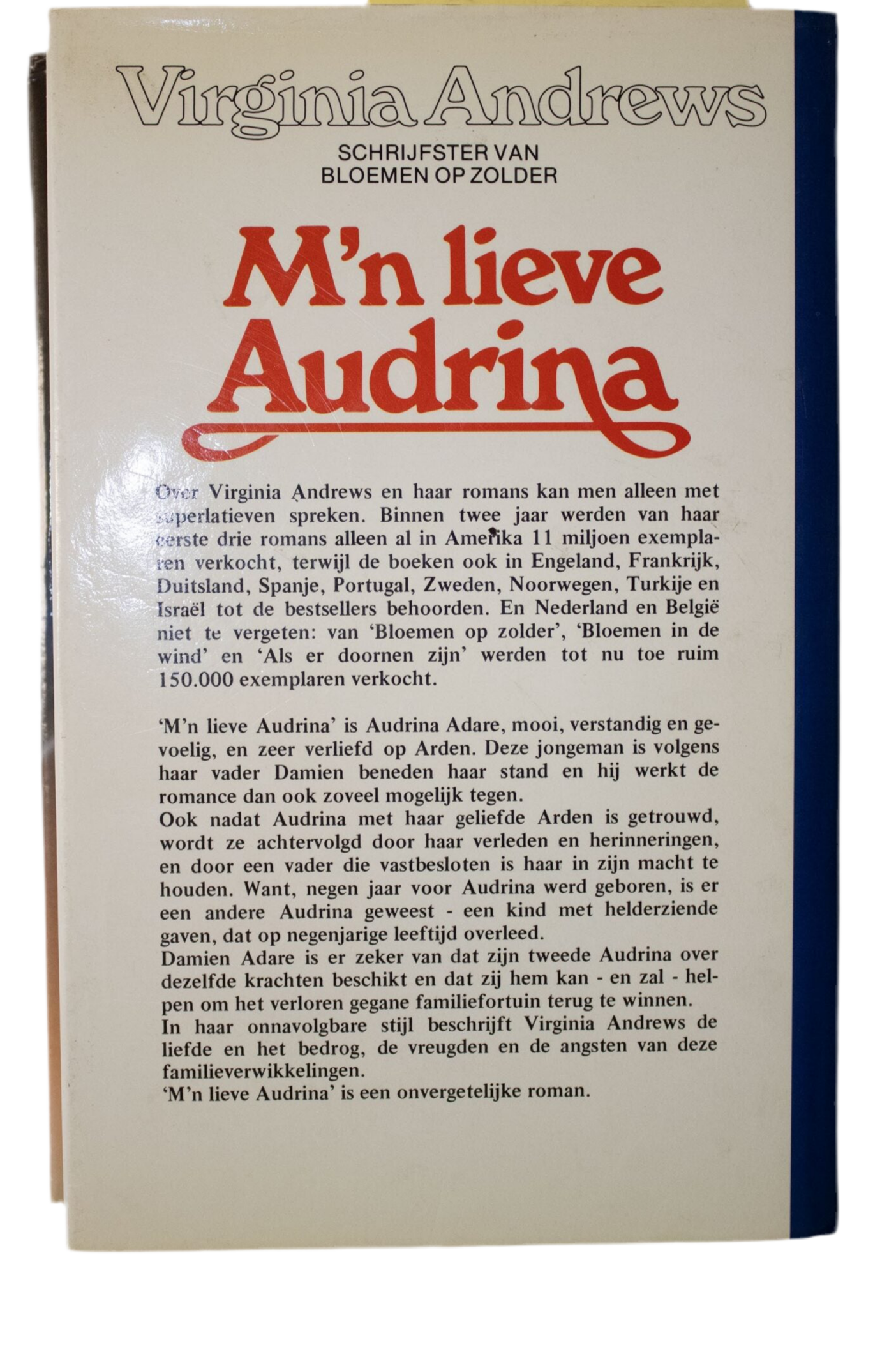 M'n lieve Audrina-  Virginia Andrews