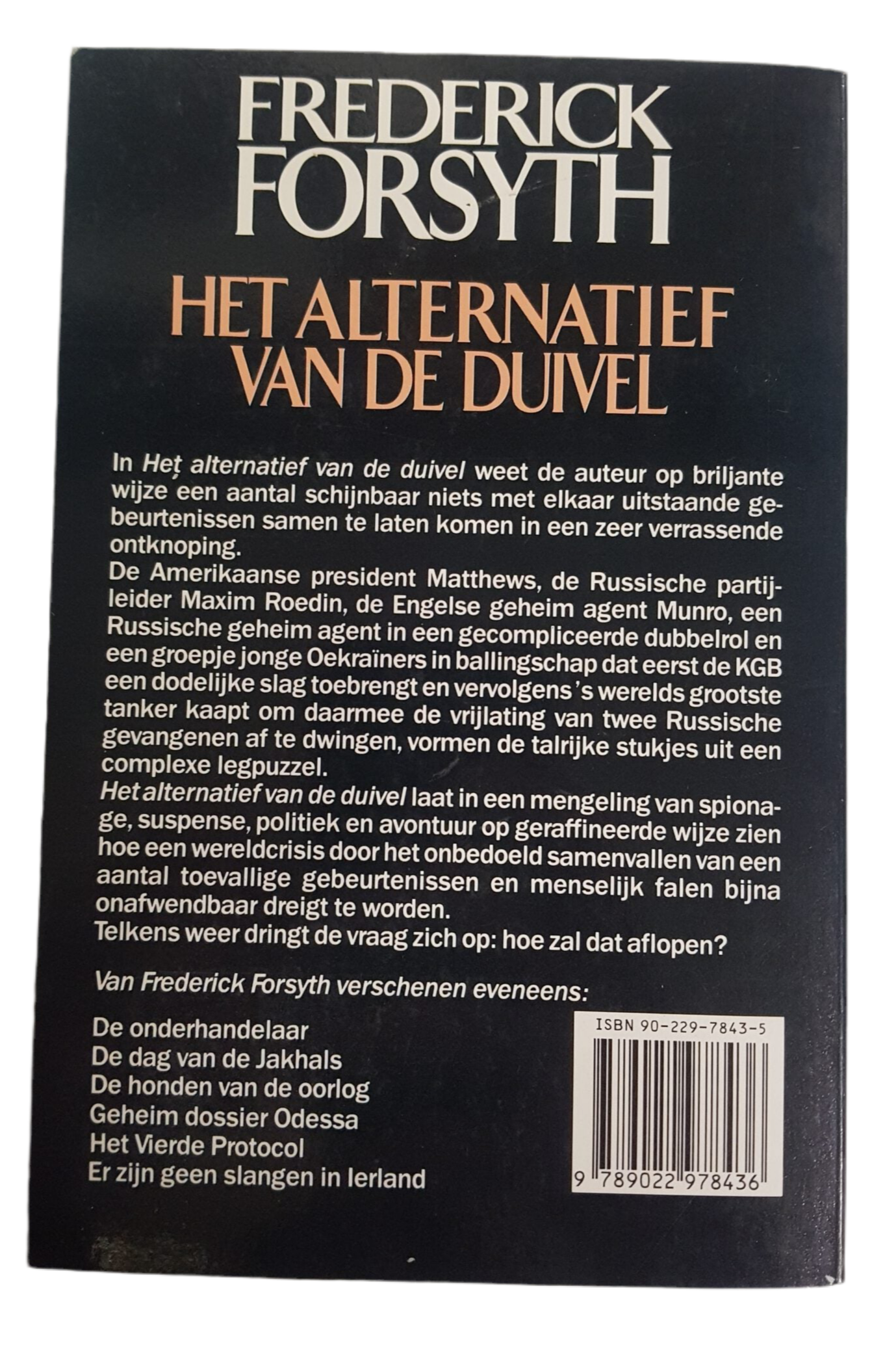 Het alternatief van de duivel- Frederick Forsyth