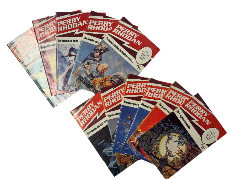 Perry Rhodan- Bundel nummers 371 t/m 380