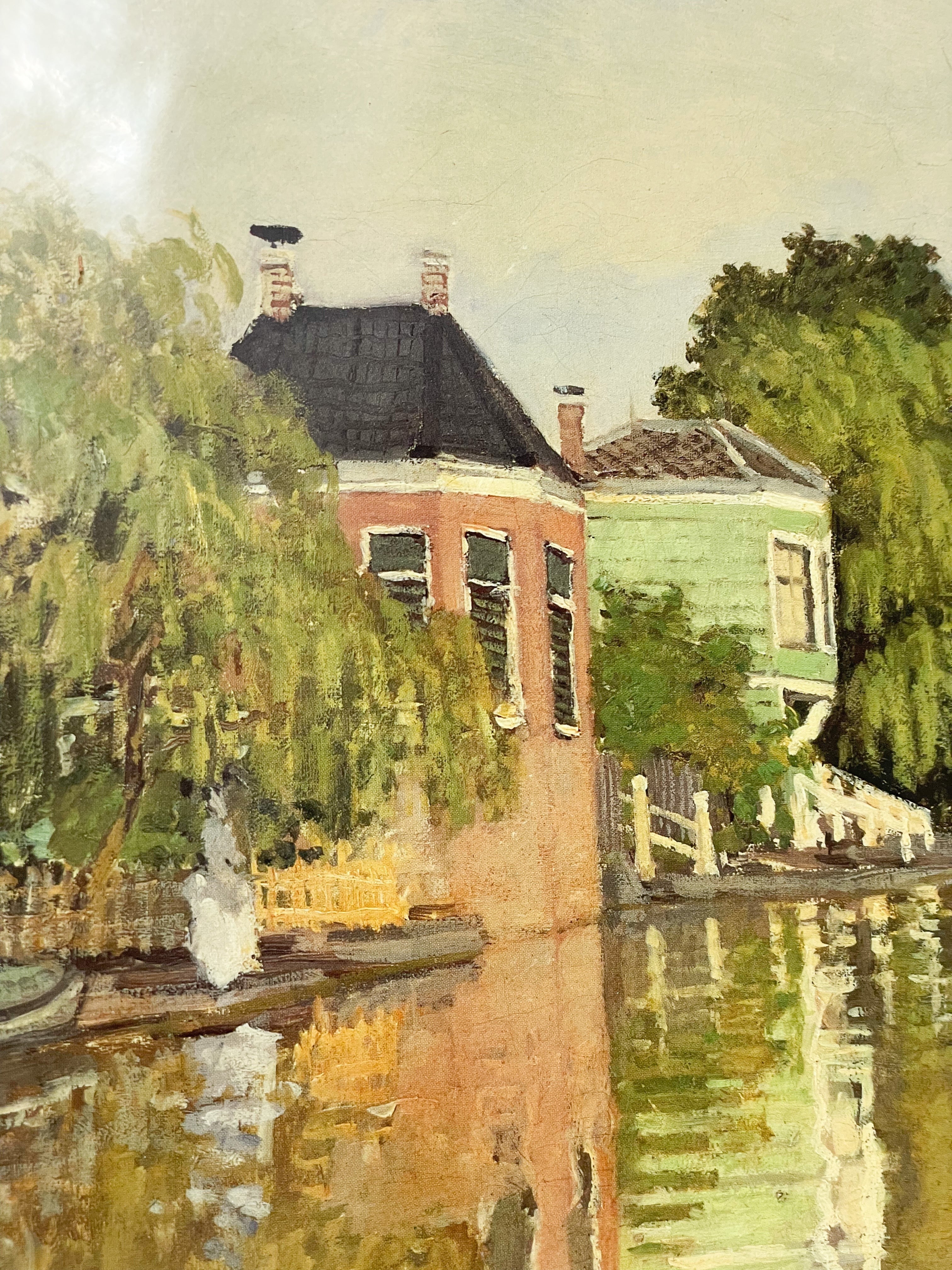 Landscape Near Zaandam Claude Monet Print