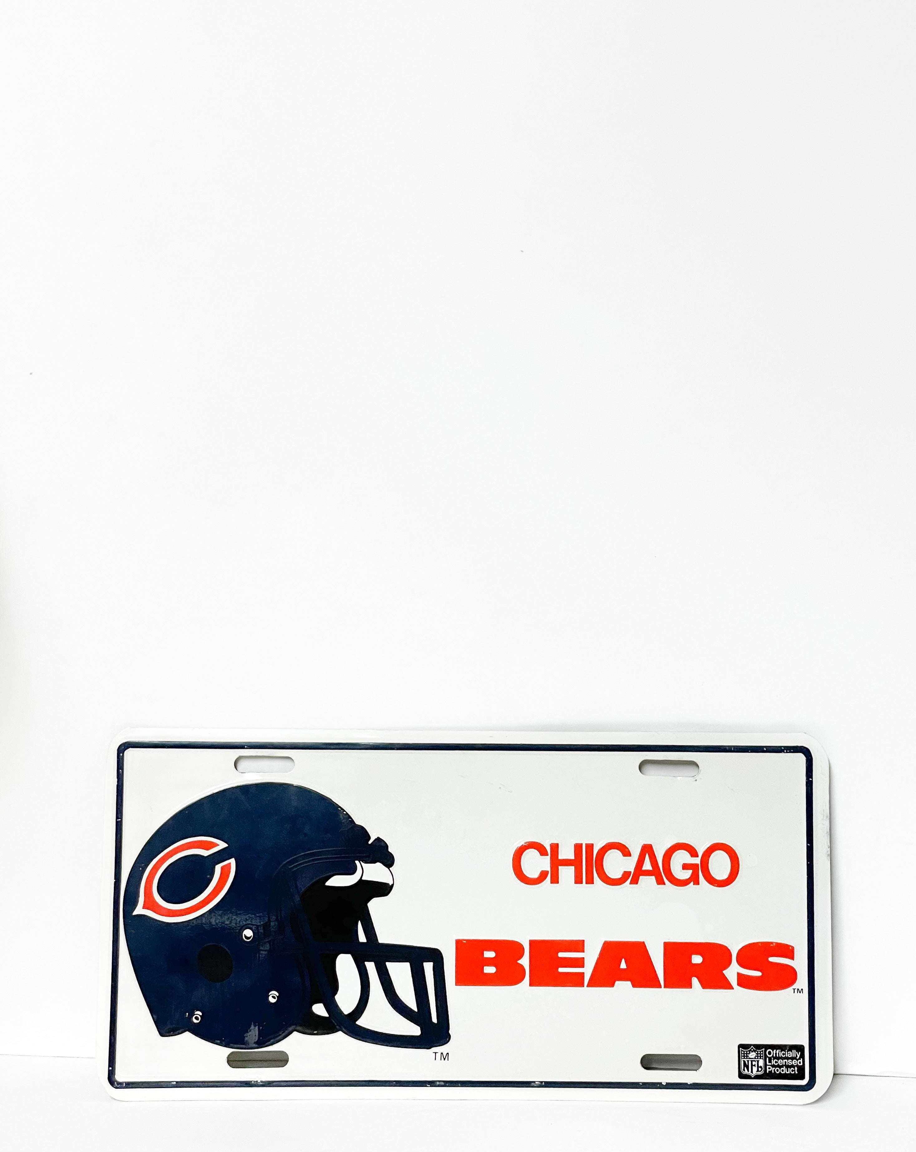 Vintage NFL Collection Football Metal Plates