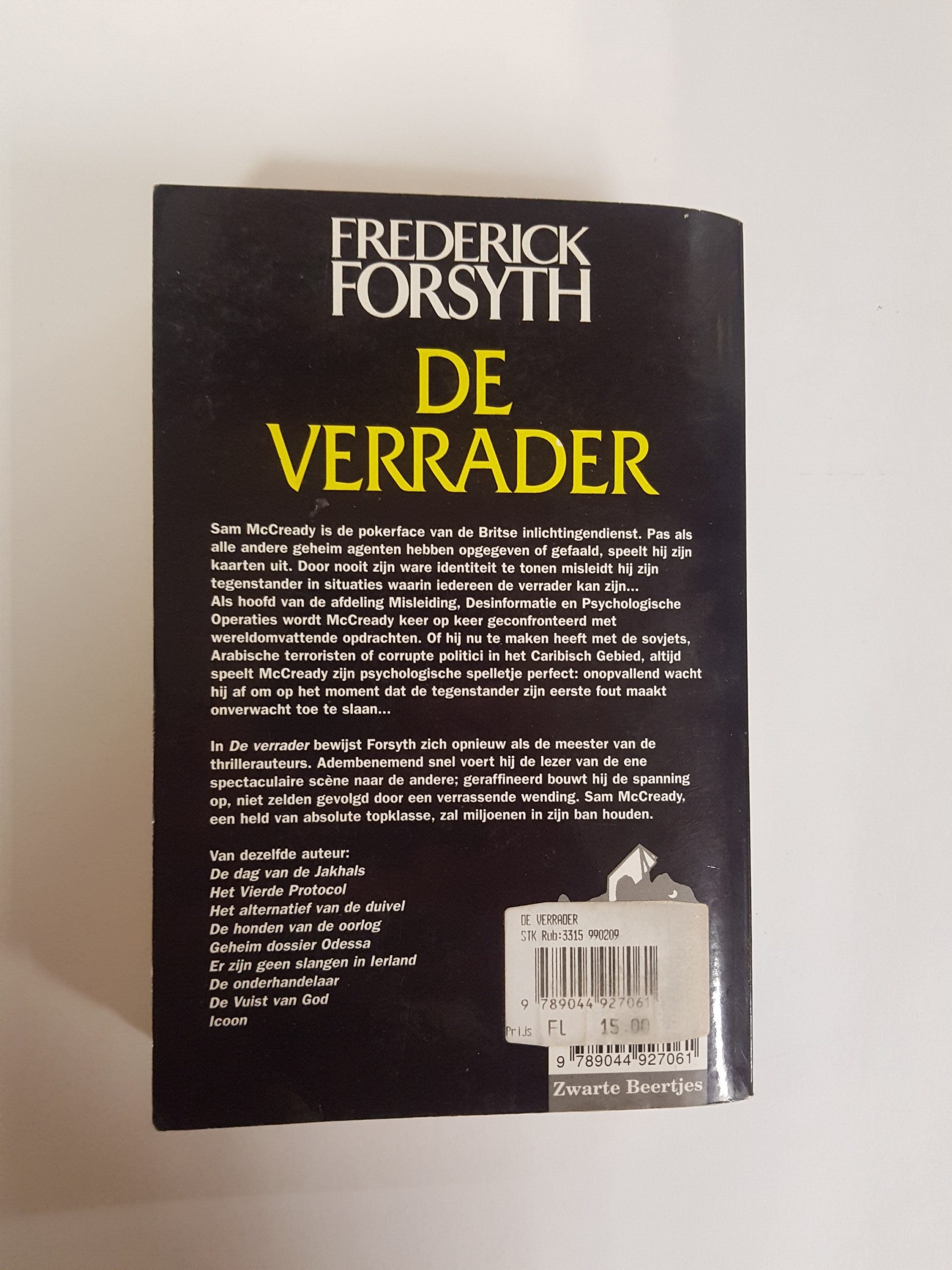De Verrader- Frederick Forsyth