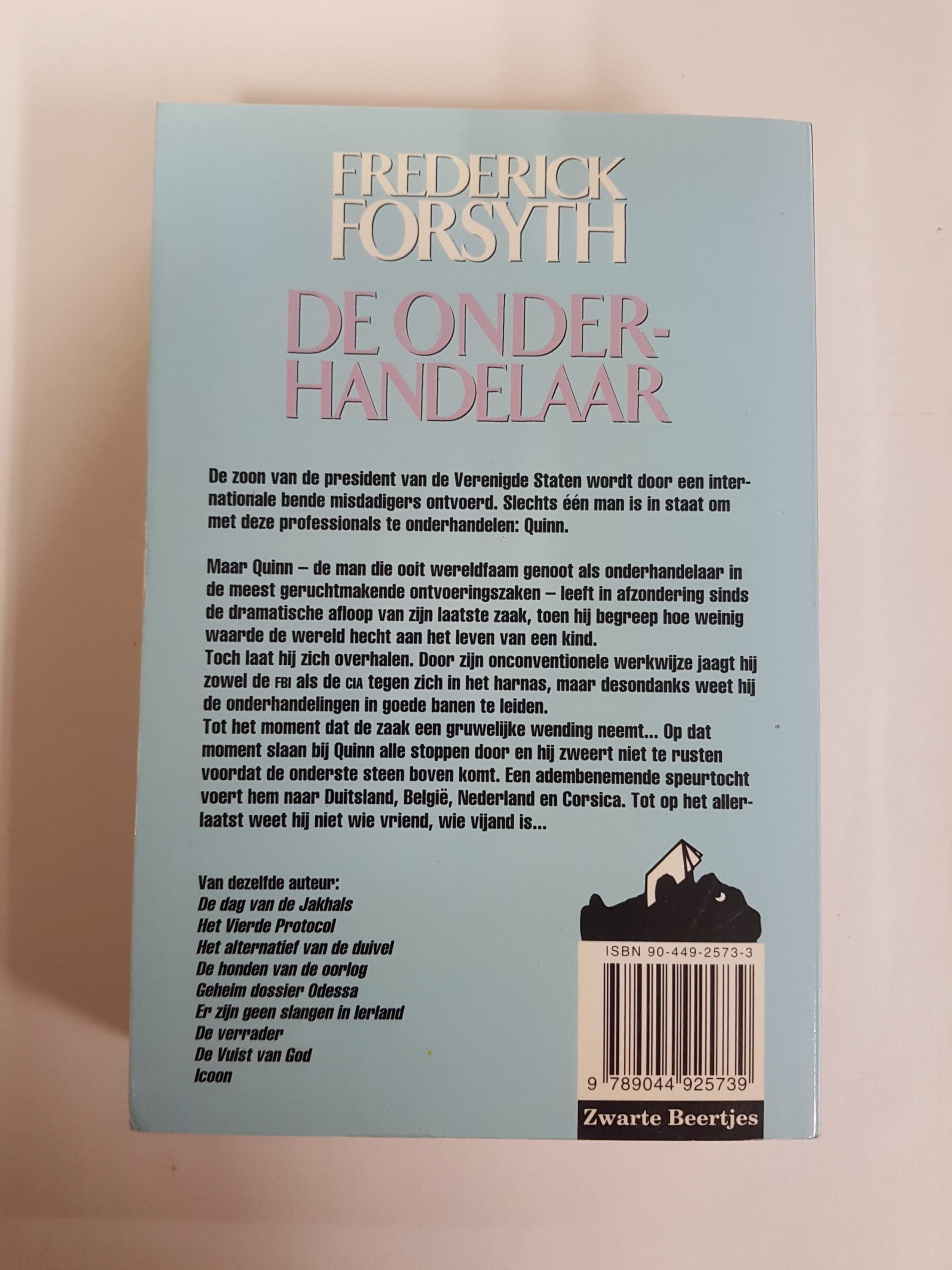De Onderhandelaar- Frederick Forsyth