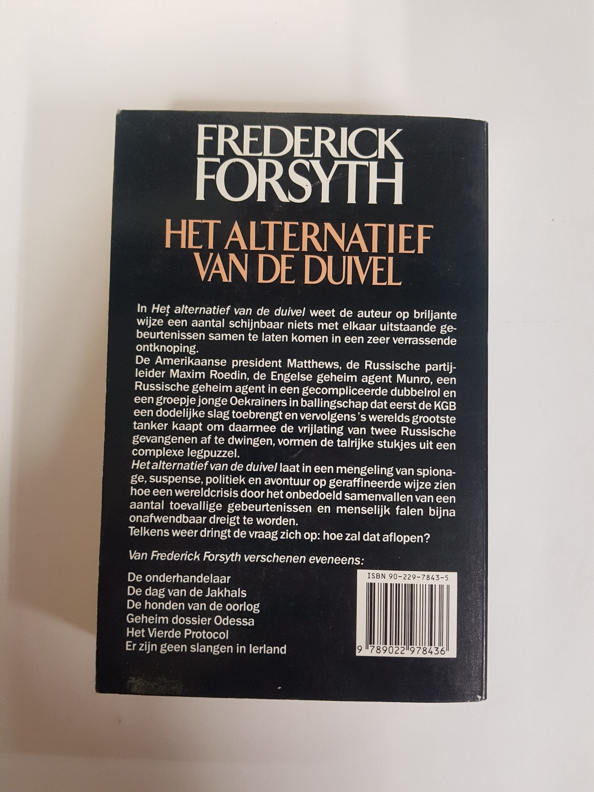 Het alternatief van de duivel- Frederick Forsyth