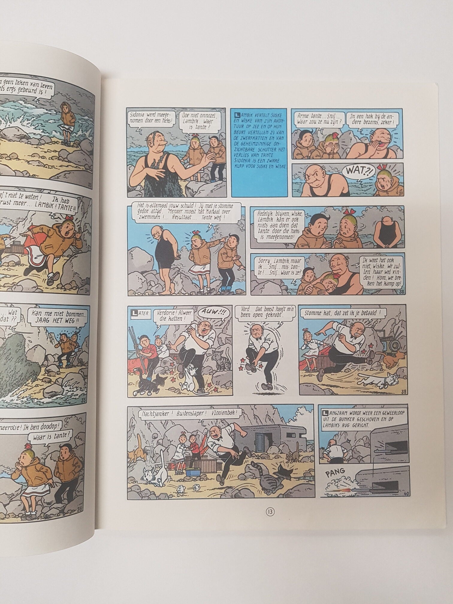 Suske en Wiske- De kattige kat, nummer 205