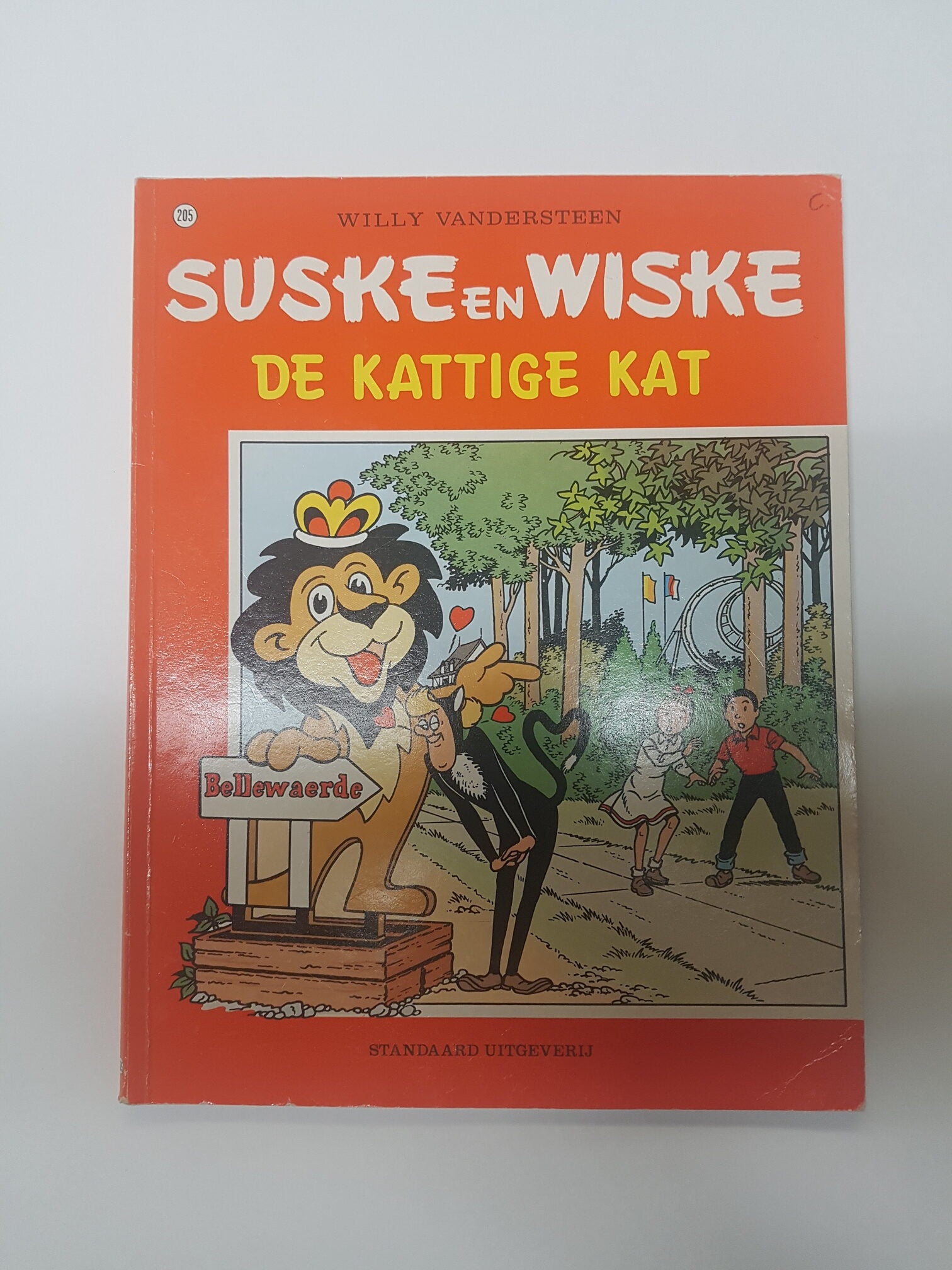 Suske en Wiske- De kattige kat, nummer 205