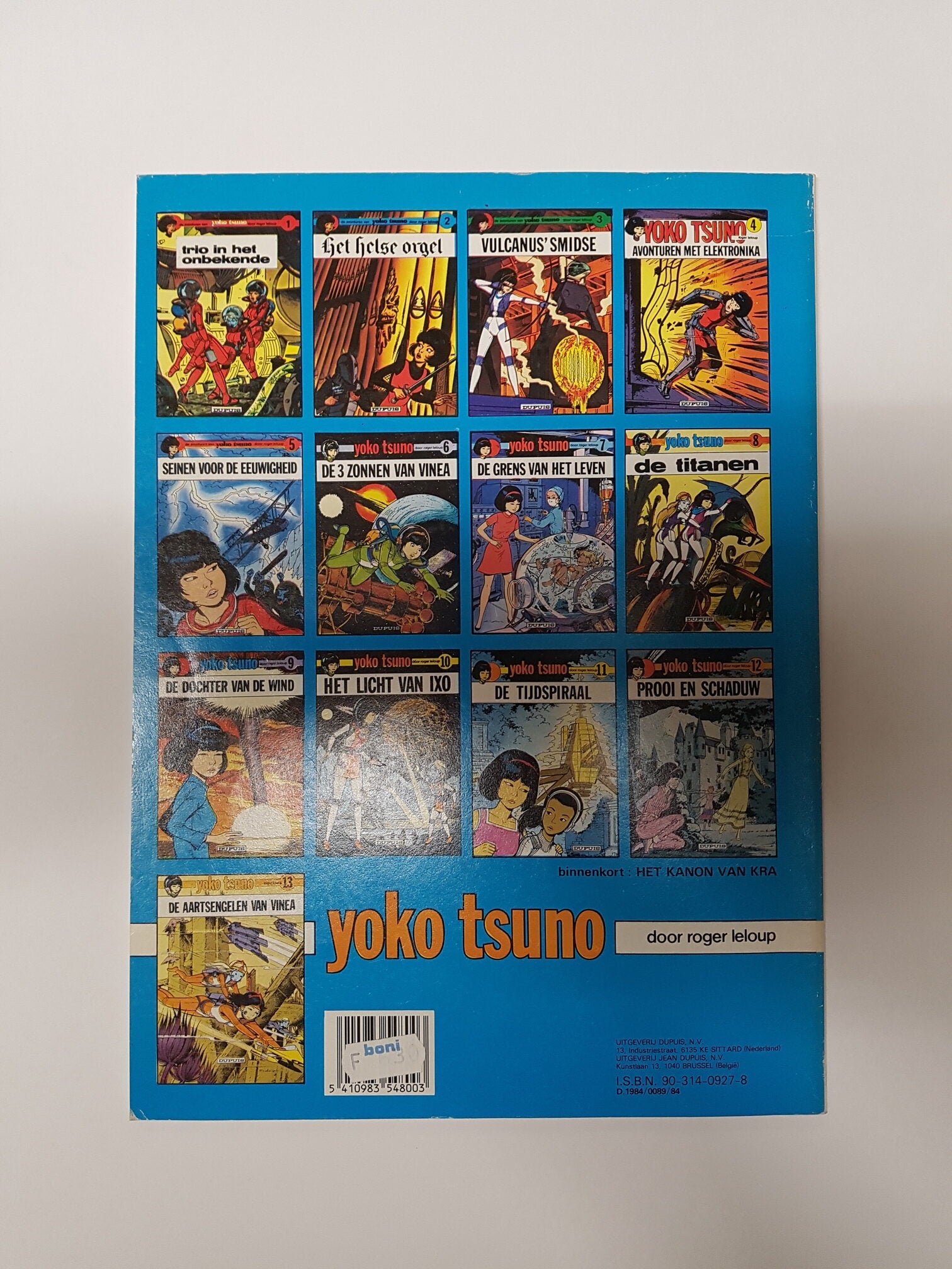 Yoko Tsuno- De bliksem van Wodan, nummer 14