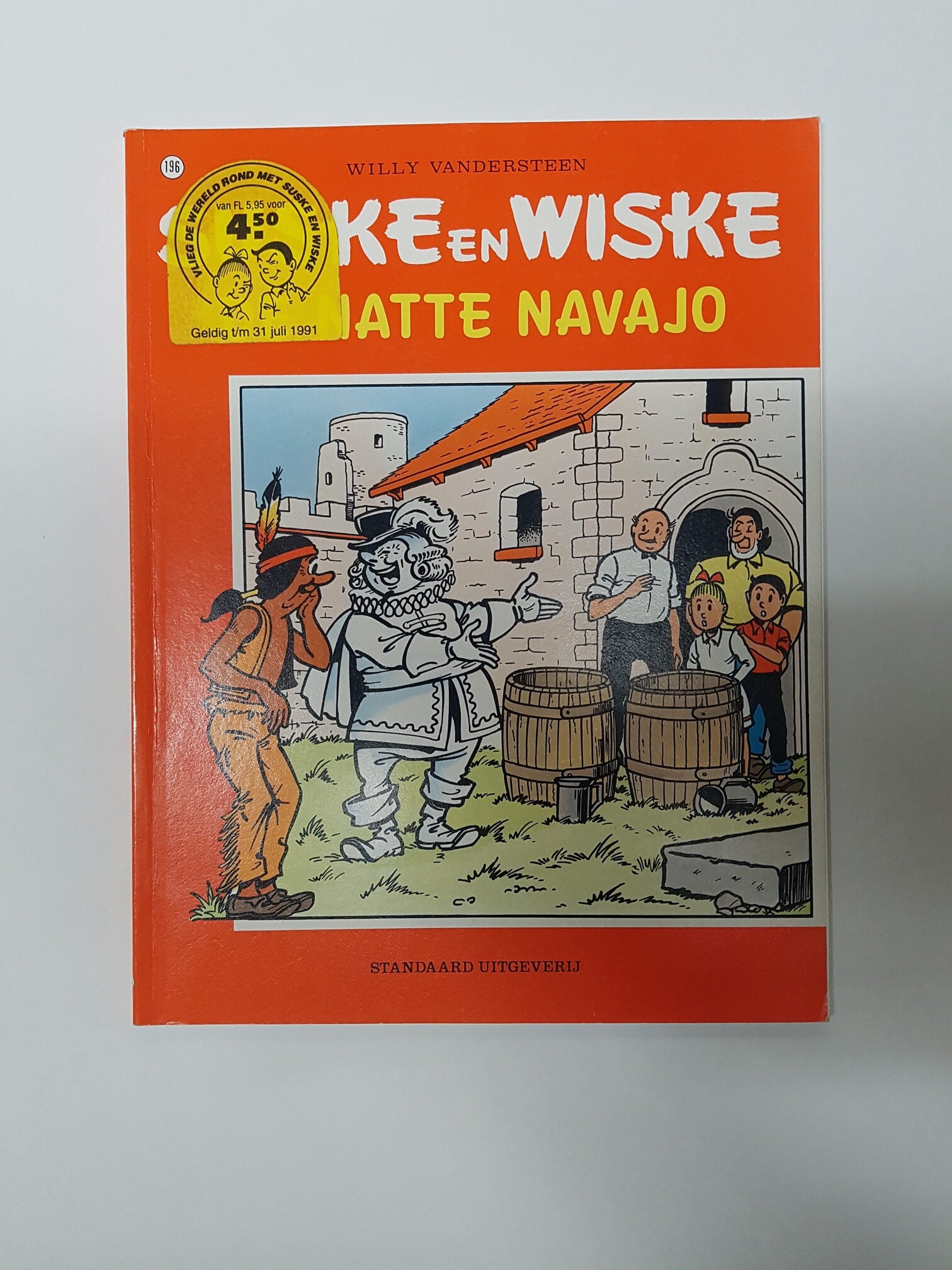 Suske en Wiske- De natte navajo, nummer 196
