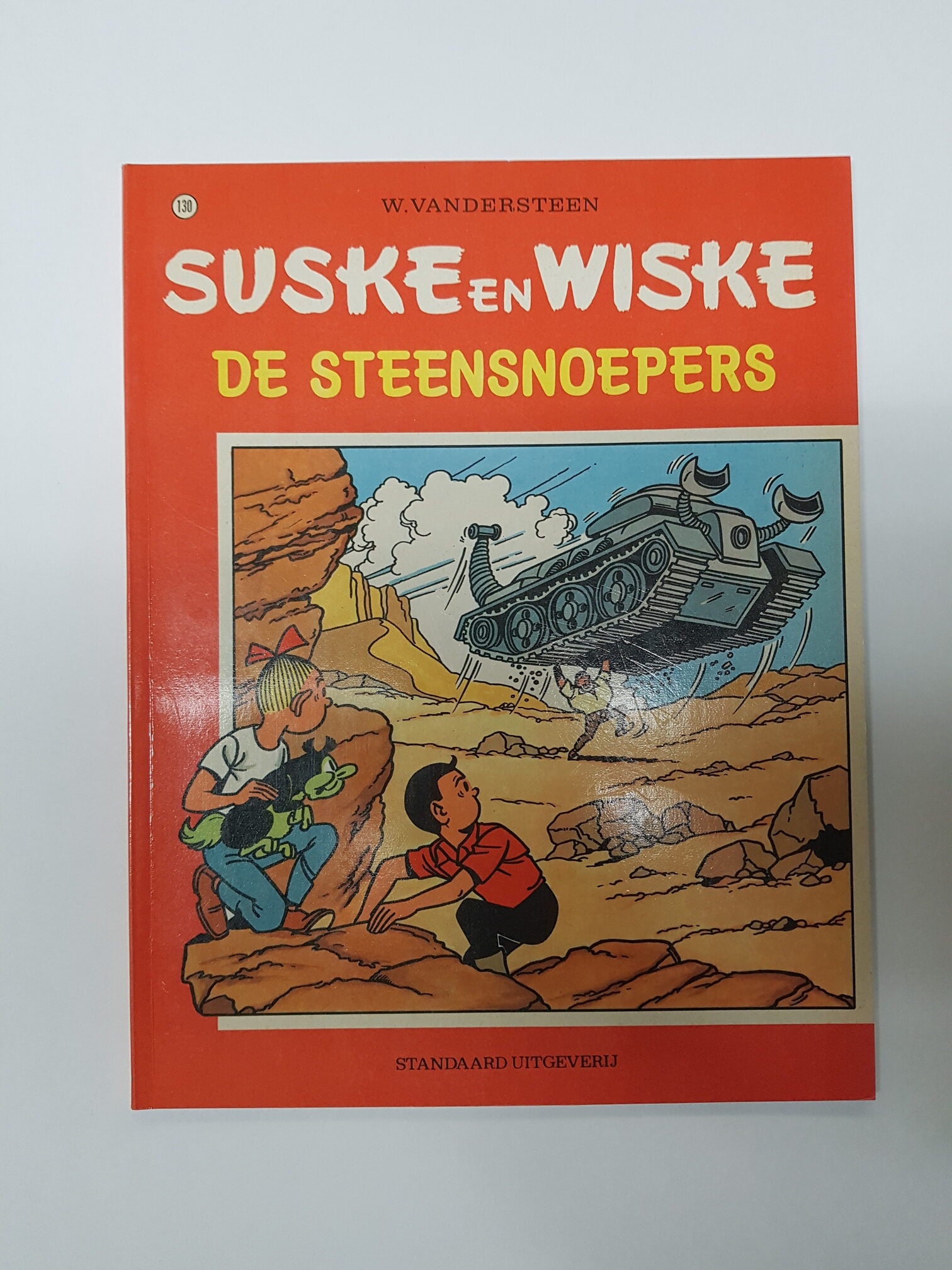 Suske en Wiske- De steensnoeppers, nummer 130