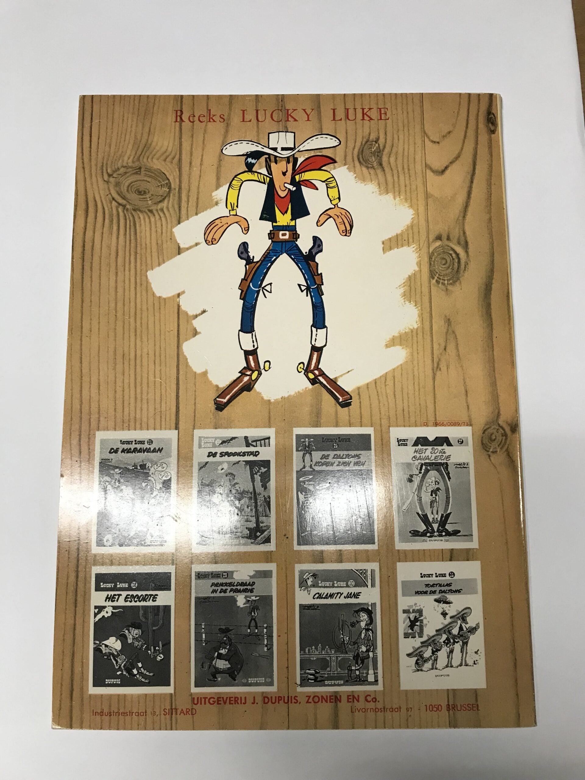 Lucky Luke- De Daltons breken uit, nummer 15