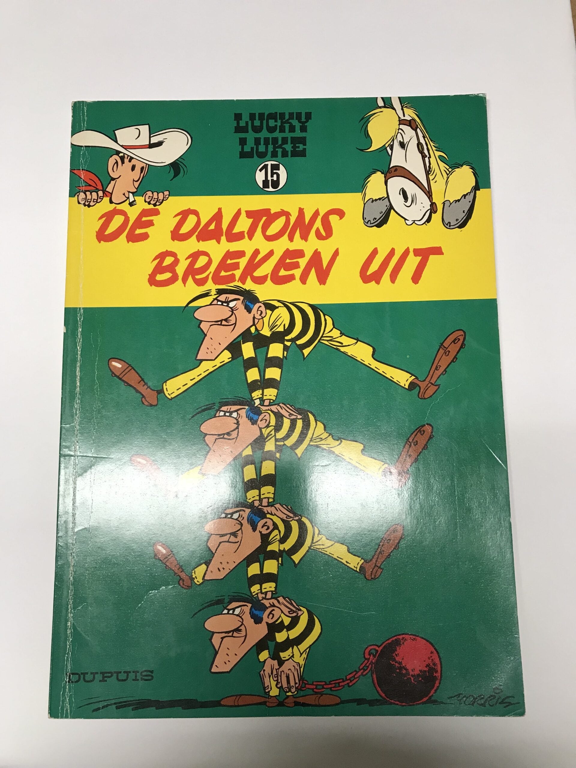 Lucky Luke- De Daltons breken uit, nummer 15