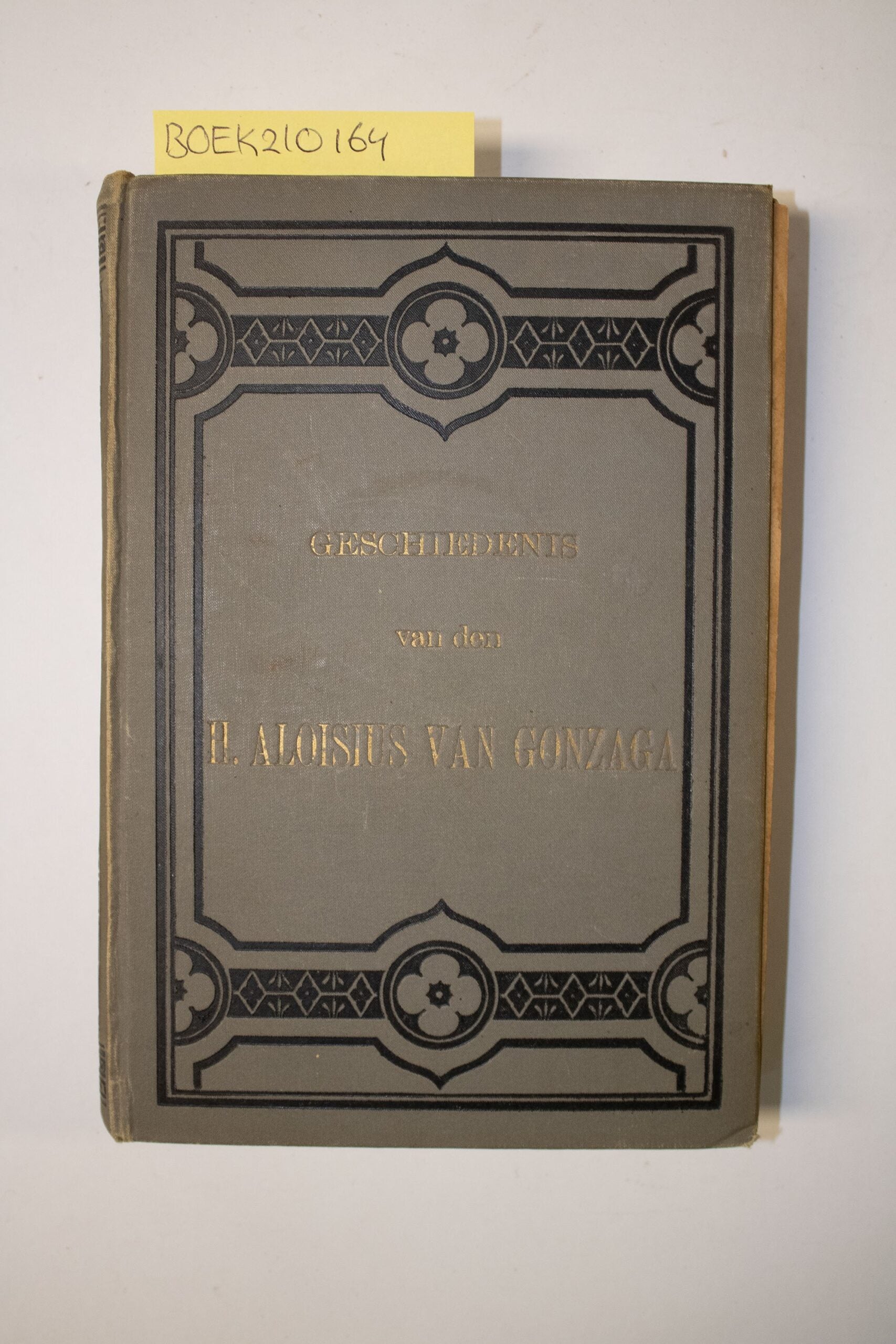 Geschiedenis van den H. Aloisius van Gonzaga- P.H. van Durme
