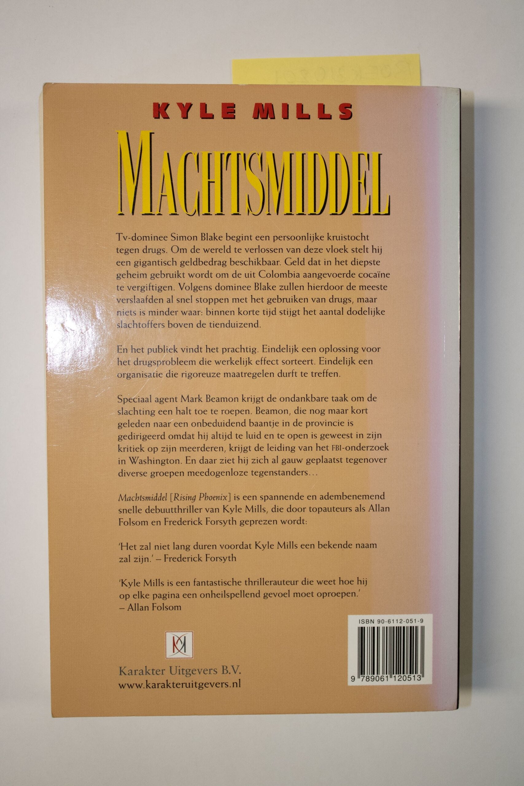 Machtsmiddel- Kyle Mills