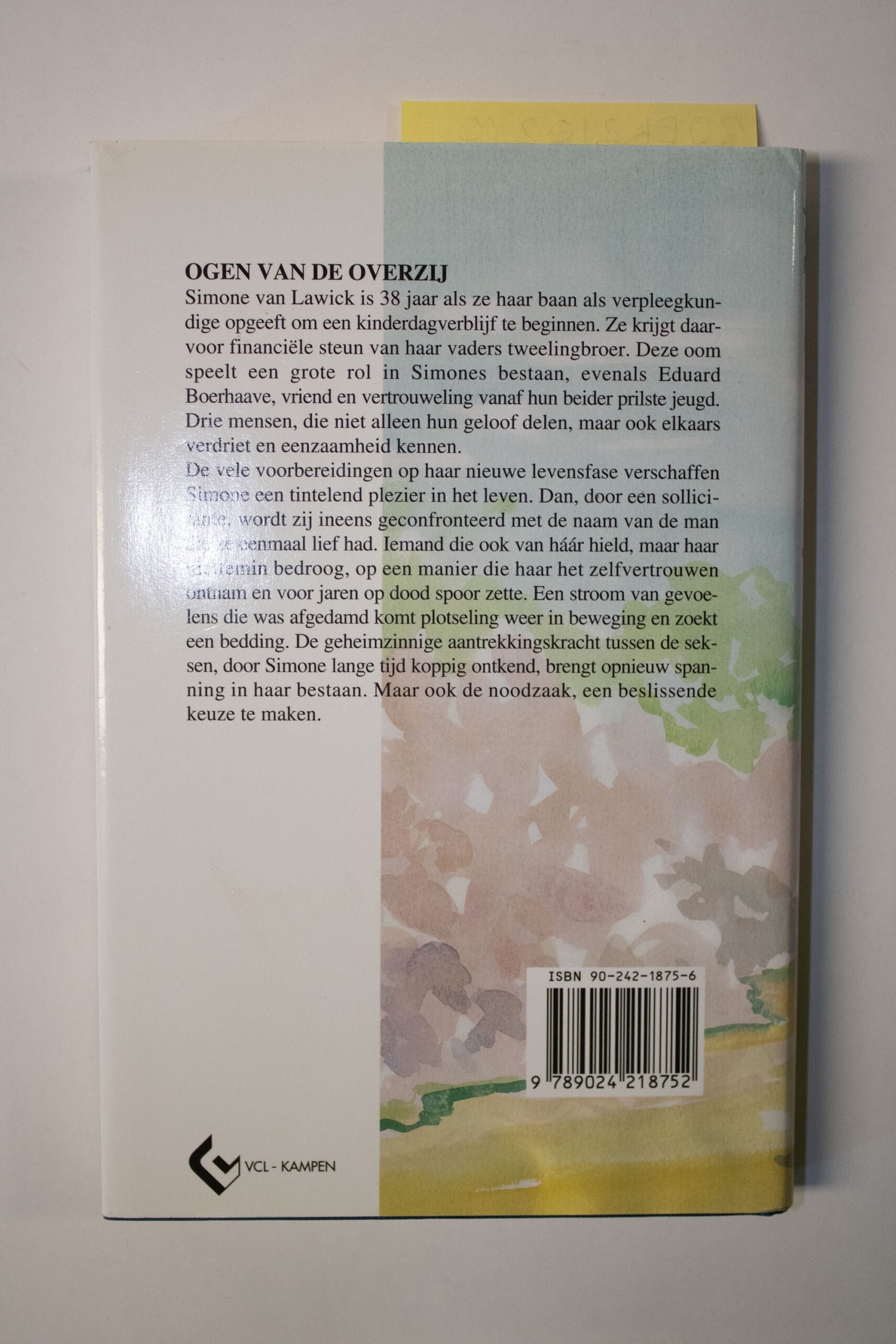 Ogen van de overzij- Jos van Manen Pieters