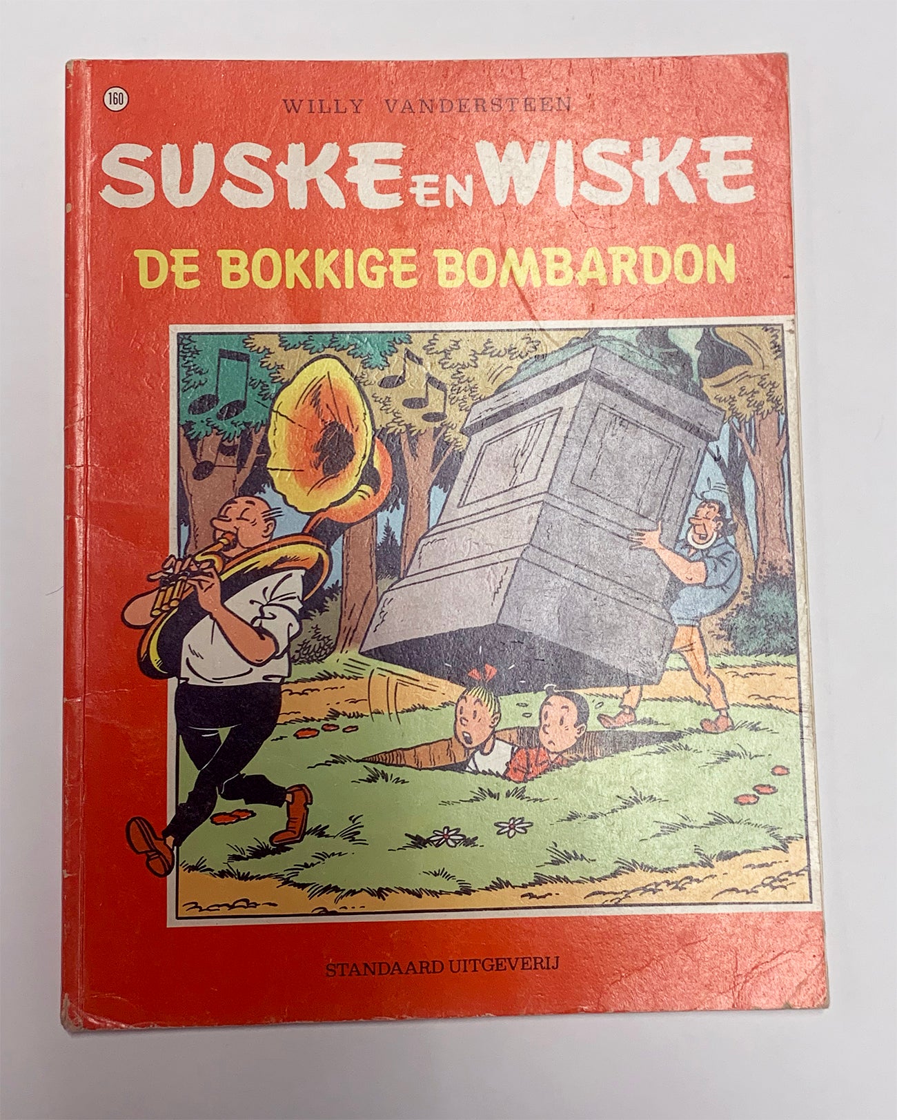 Suske en Wiske- De bokkige bombardon, nummer 160