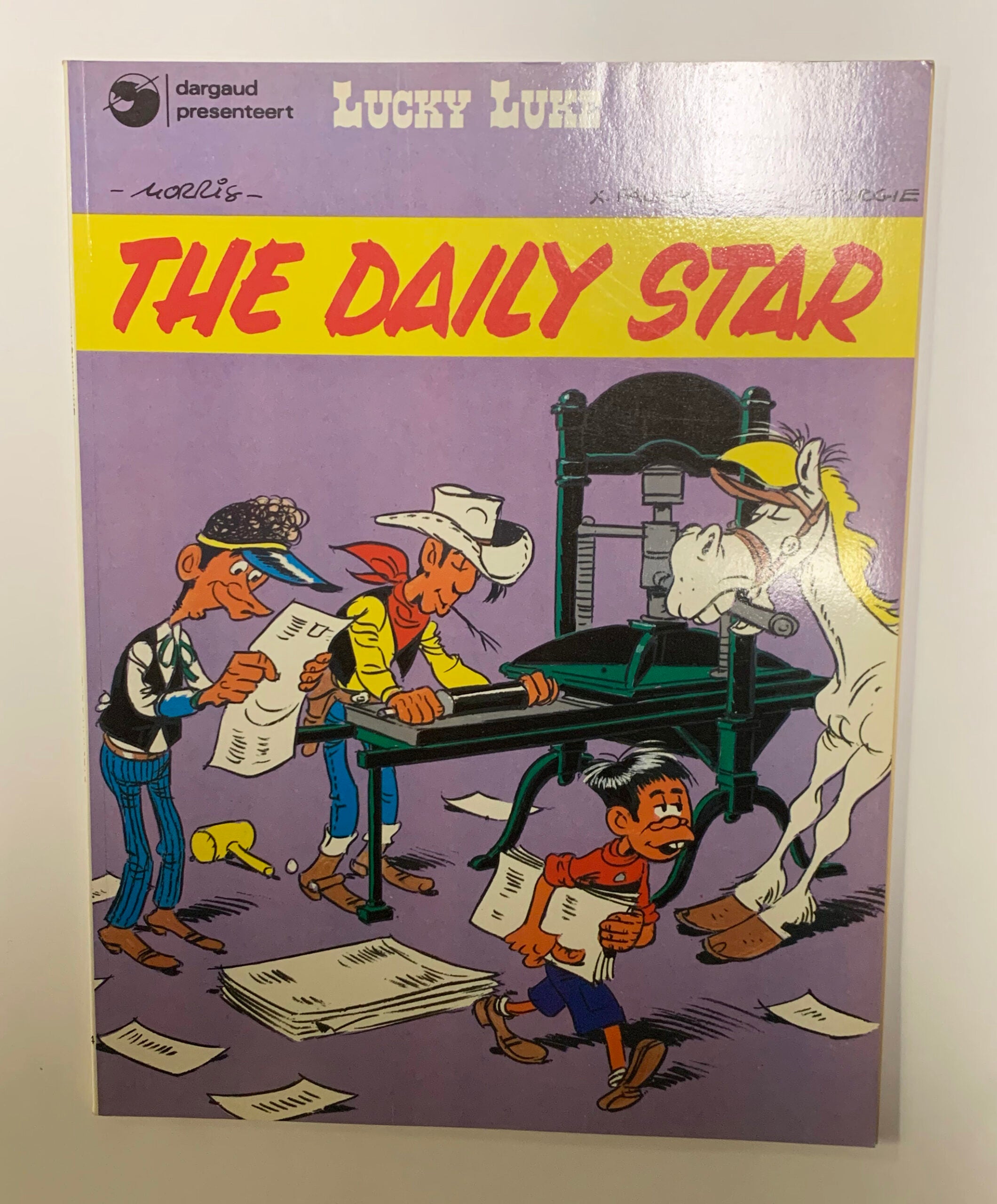 Lucky Luke- The Daily star, nummer 24
