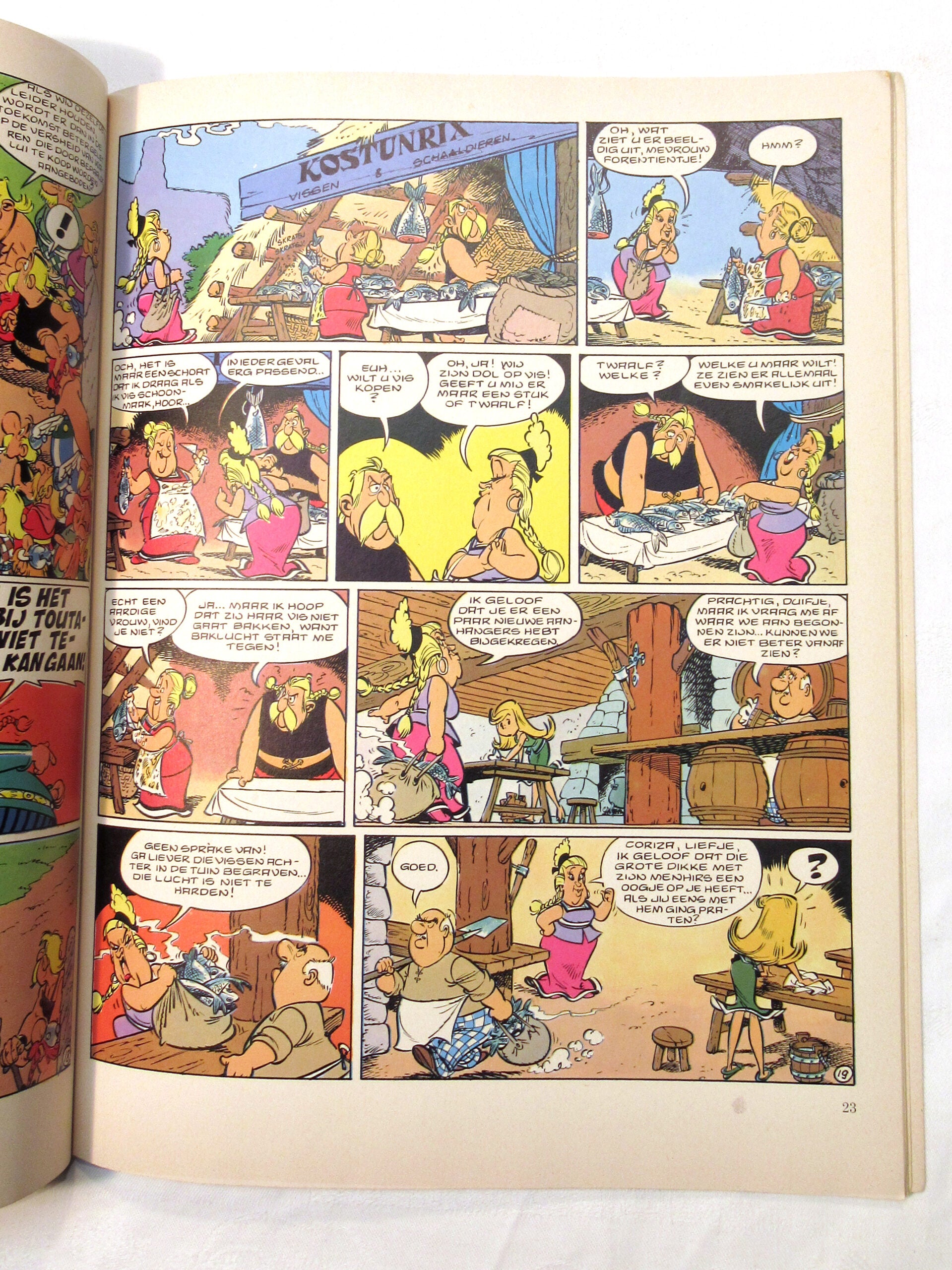 Asterix en het geschenk van Caesar, nummer 21