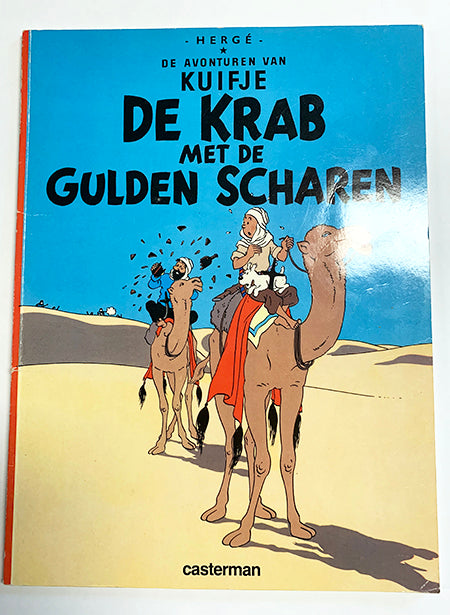 Kuifje- De krab met de gulden scharen, nummer 9