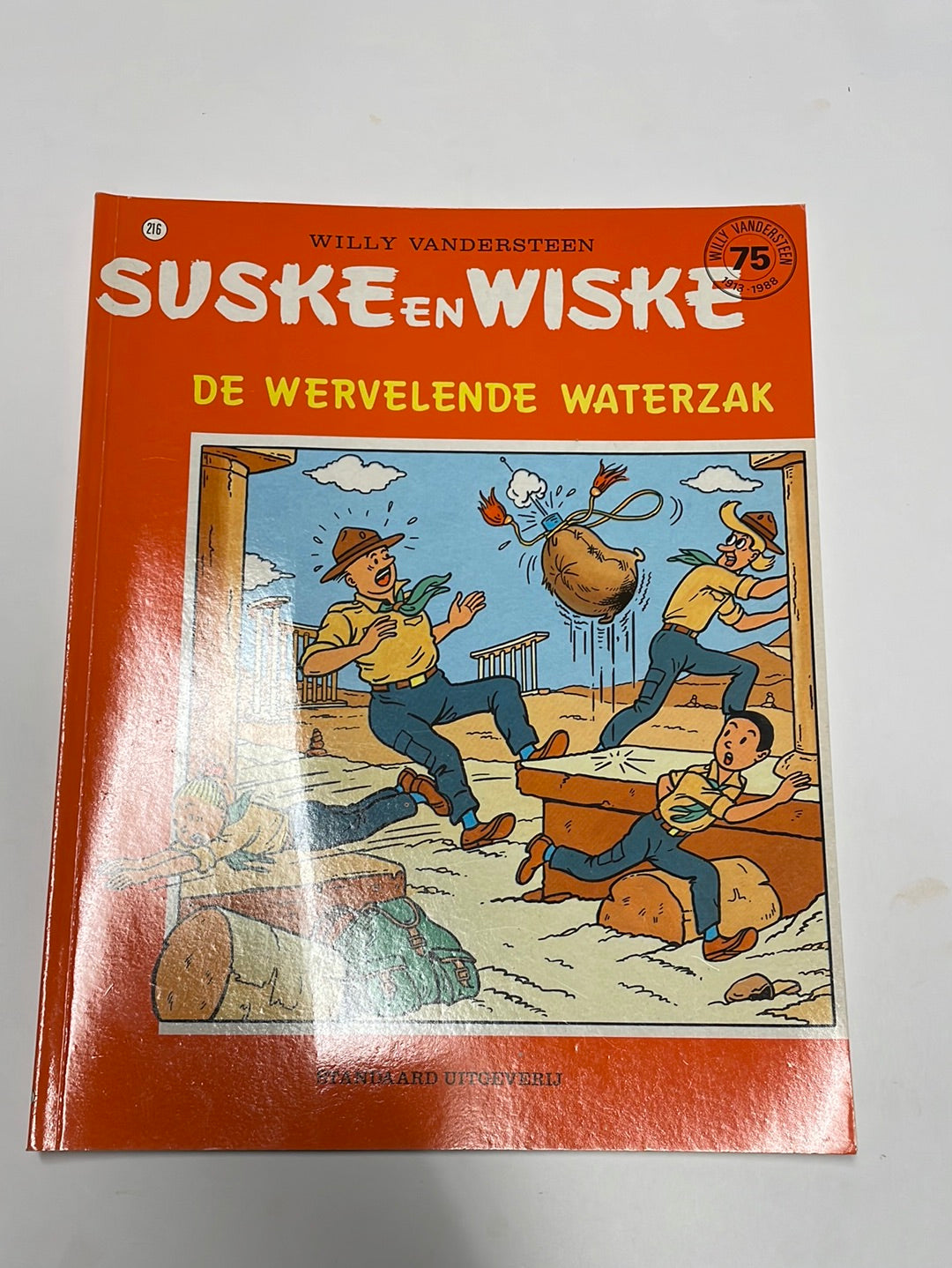 Suske en Wiske- De wervelende waterzak, nummer 216