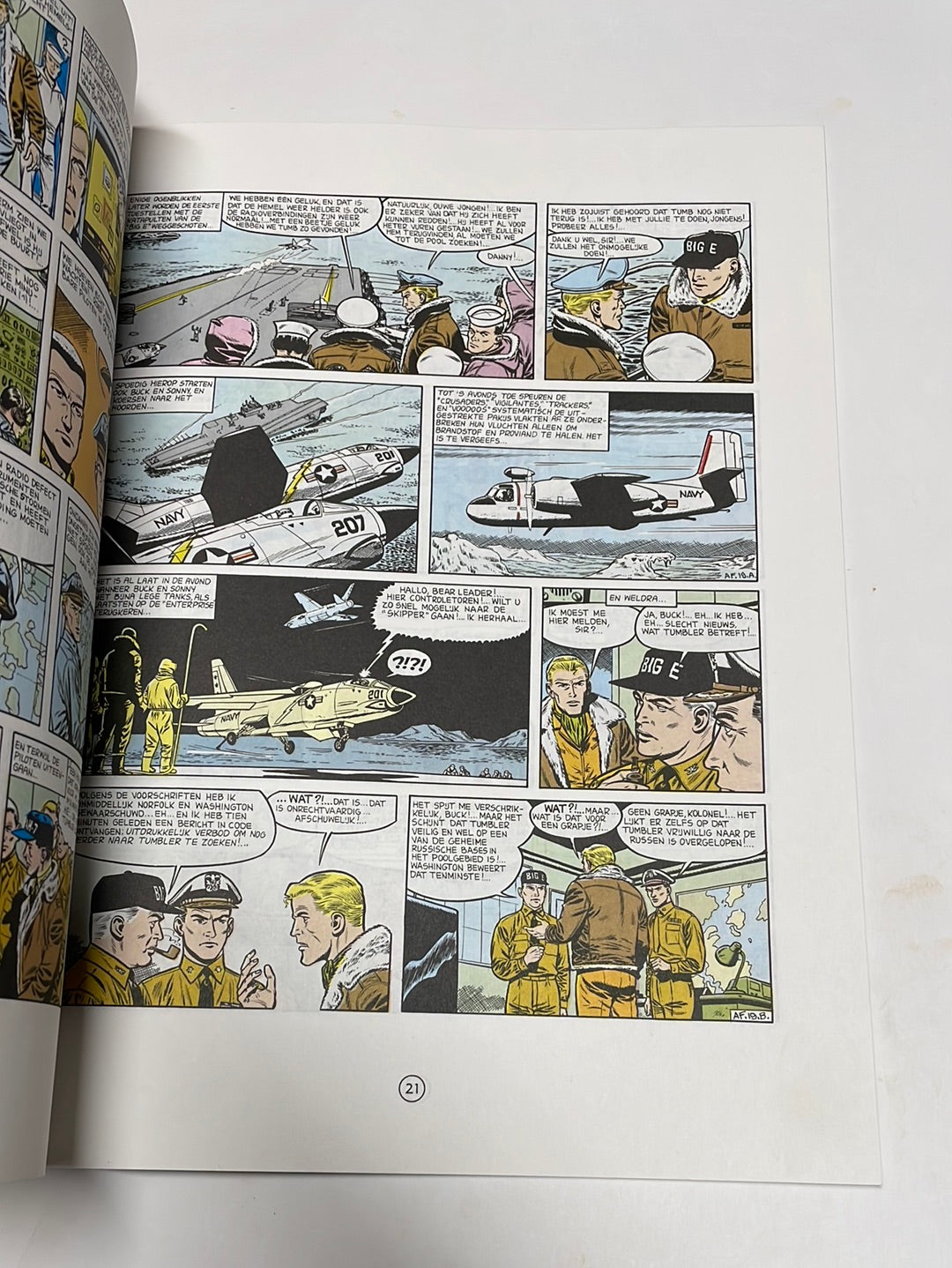 Buck Danny- Het geheim van de spookvliegtuigen, nummer 33