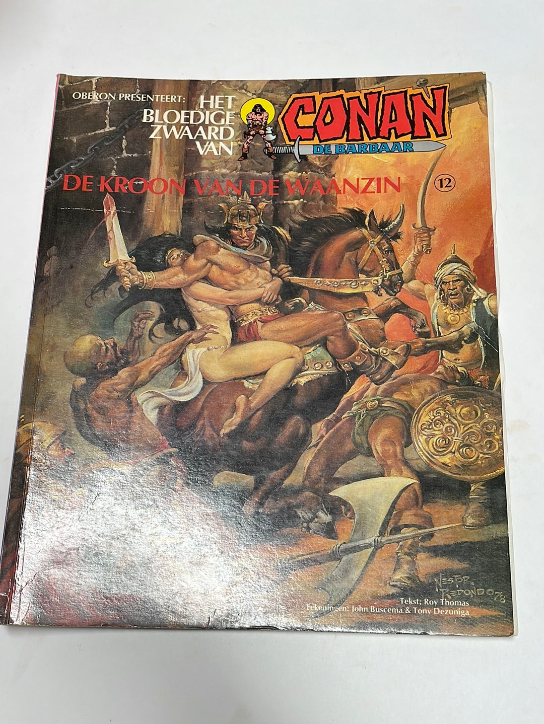 Conan- De kroon van de waanzin, nummer 12