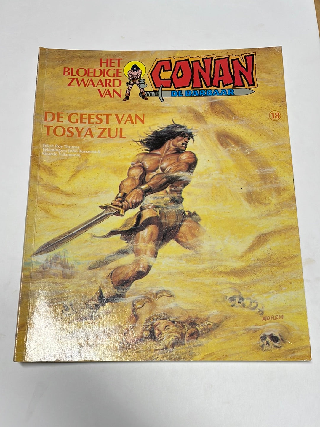 Conan- De geest van Tosya zul, nummer 18