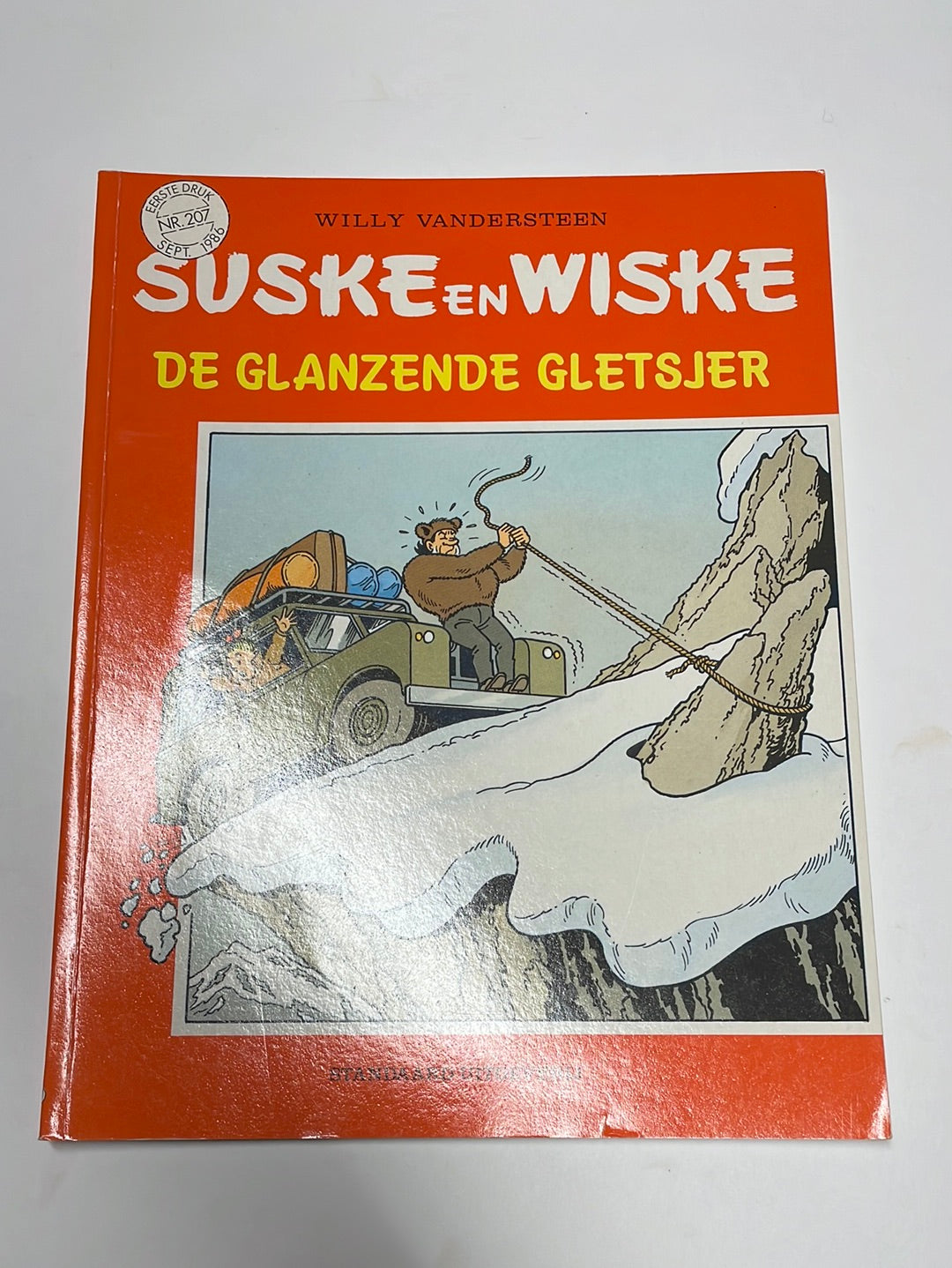 Suske en Wiske- De glanzende gletsjer, nummer 207