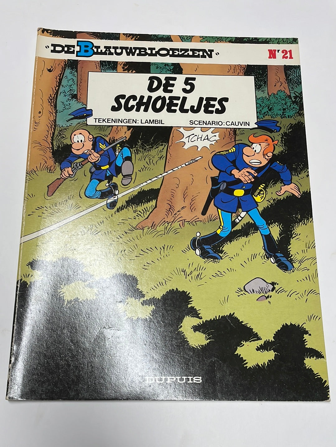 De Blauwbloezen- De 5 schoeljes, nummer 21