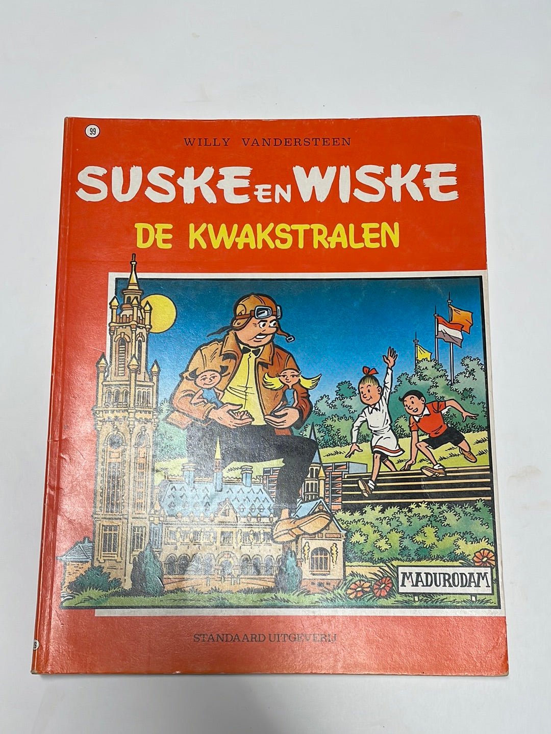 Suske en Wiske- De kwakstralen, nummer 99