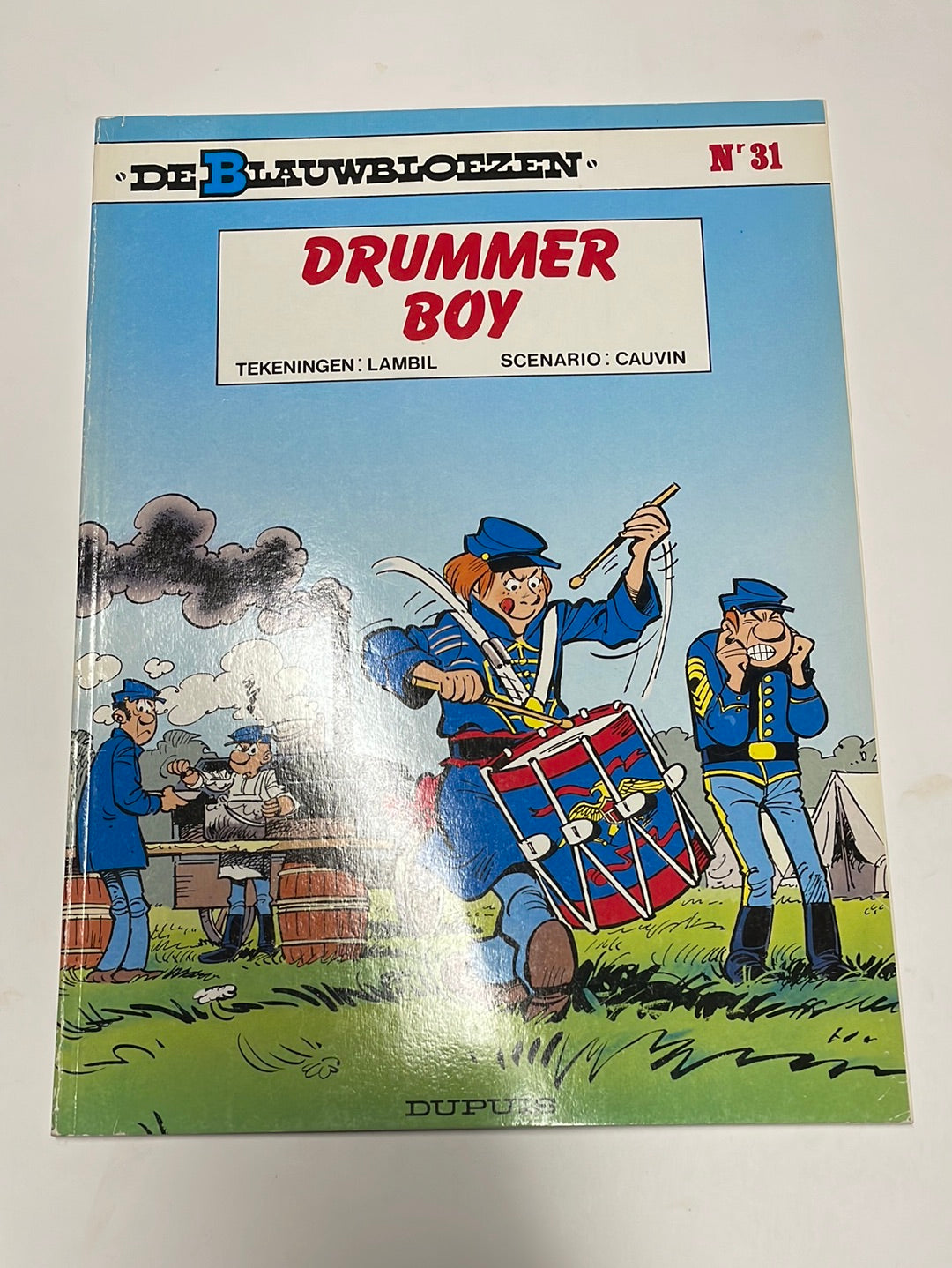 De Blauwbloezen- Drummer boy, nummer 31