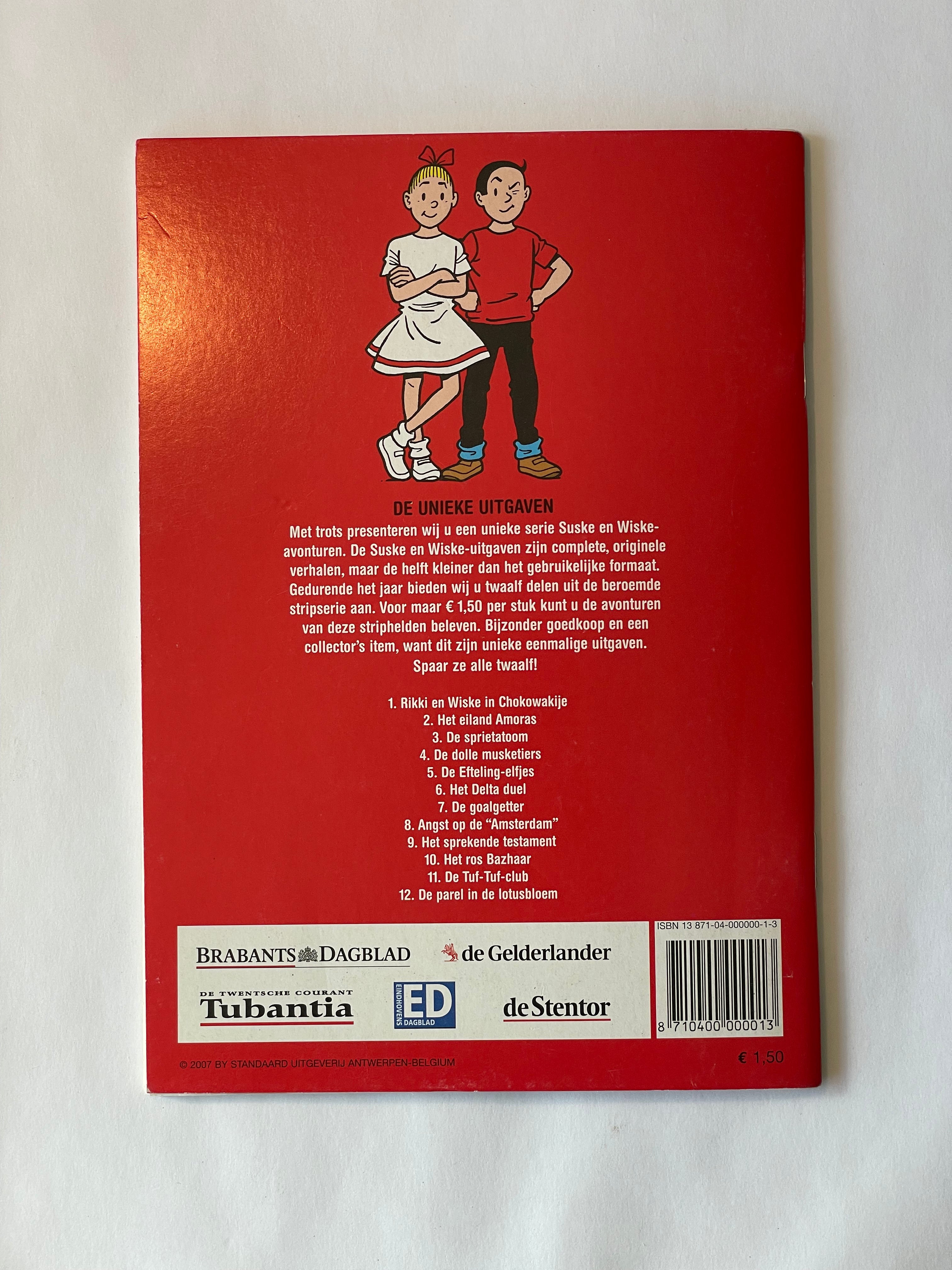 Suske en Wiske- Rikki en Wiske in Chokowakije
