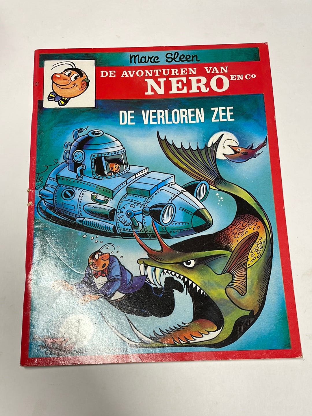 De avonturen van Nero- De verloren zee, nummer 107