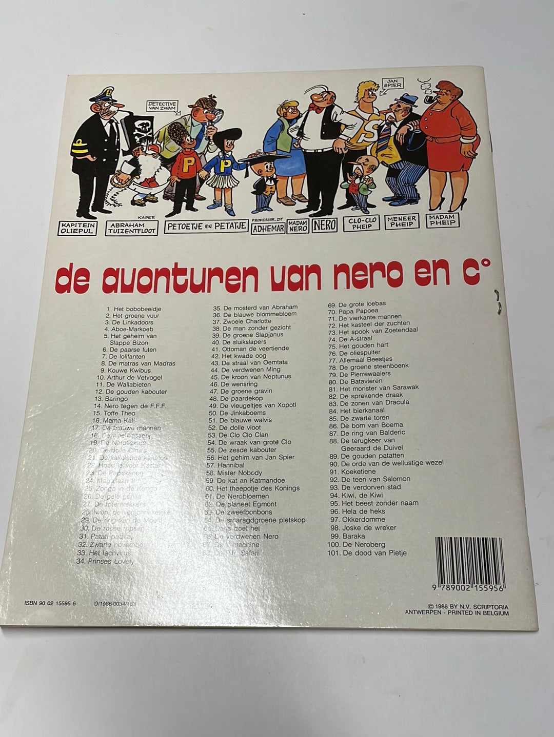 De avonturen van Nero- De kakelende kaketoe, nummer 21