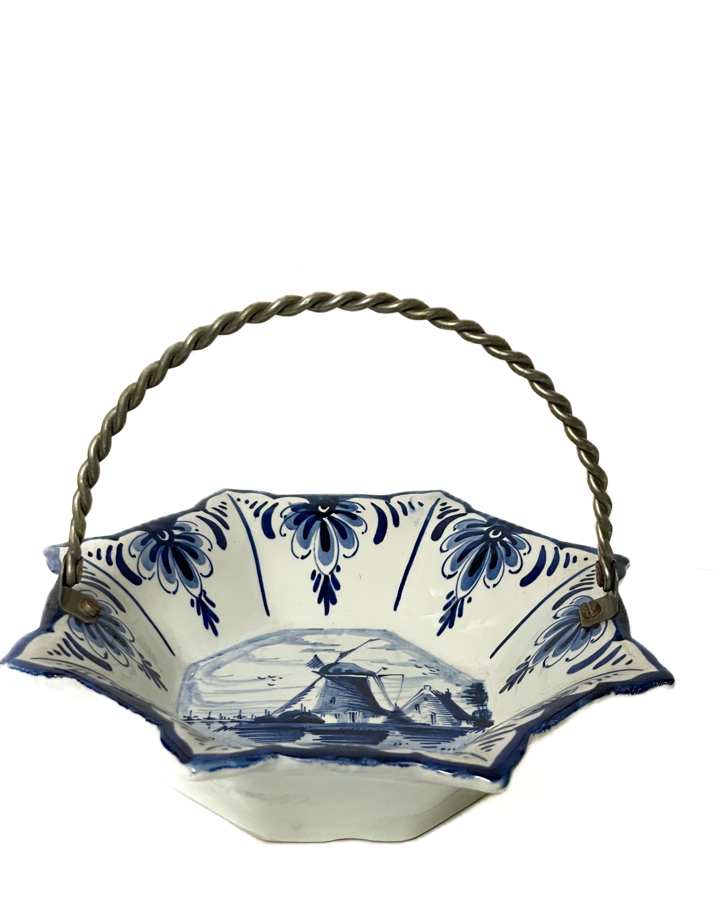Vintage Delfts Blue Hand Painted Schaaltje