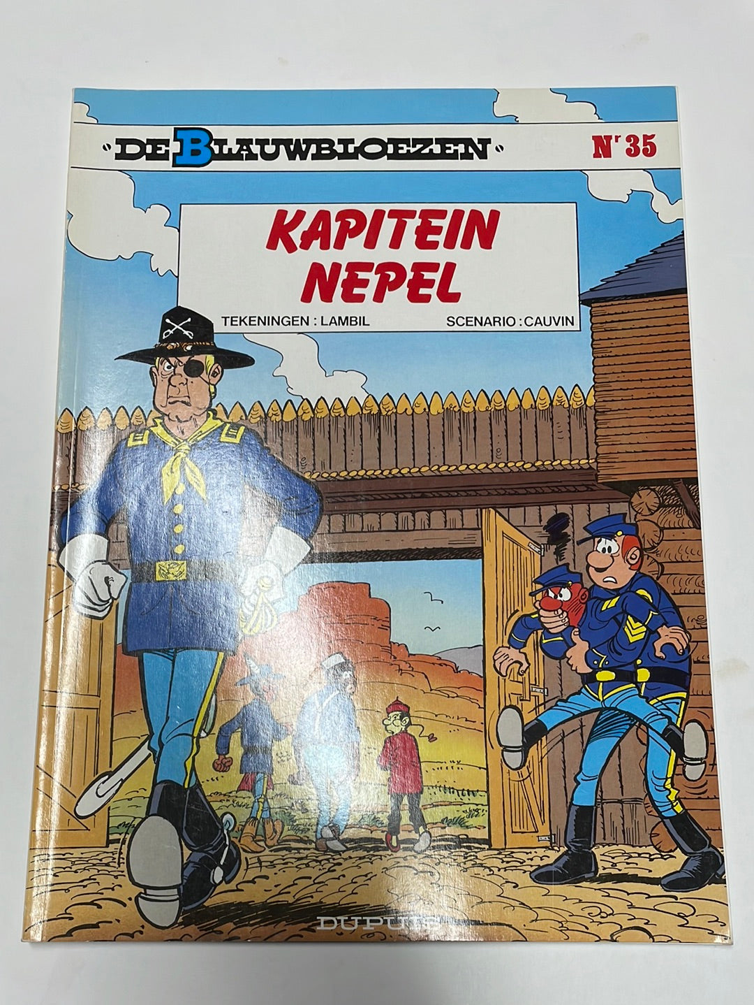 De Blauwbloezen- Kapitein Nepel, nummer 35