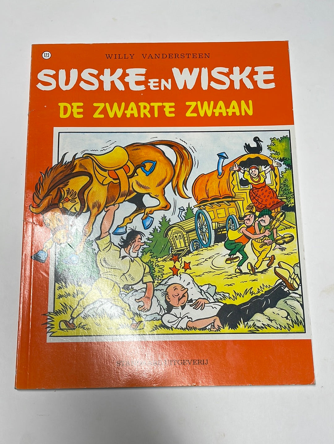 Suske en Wiske- De zwarte zwaan, nummer 123